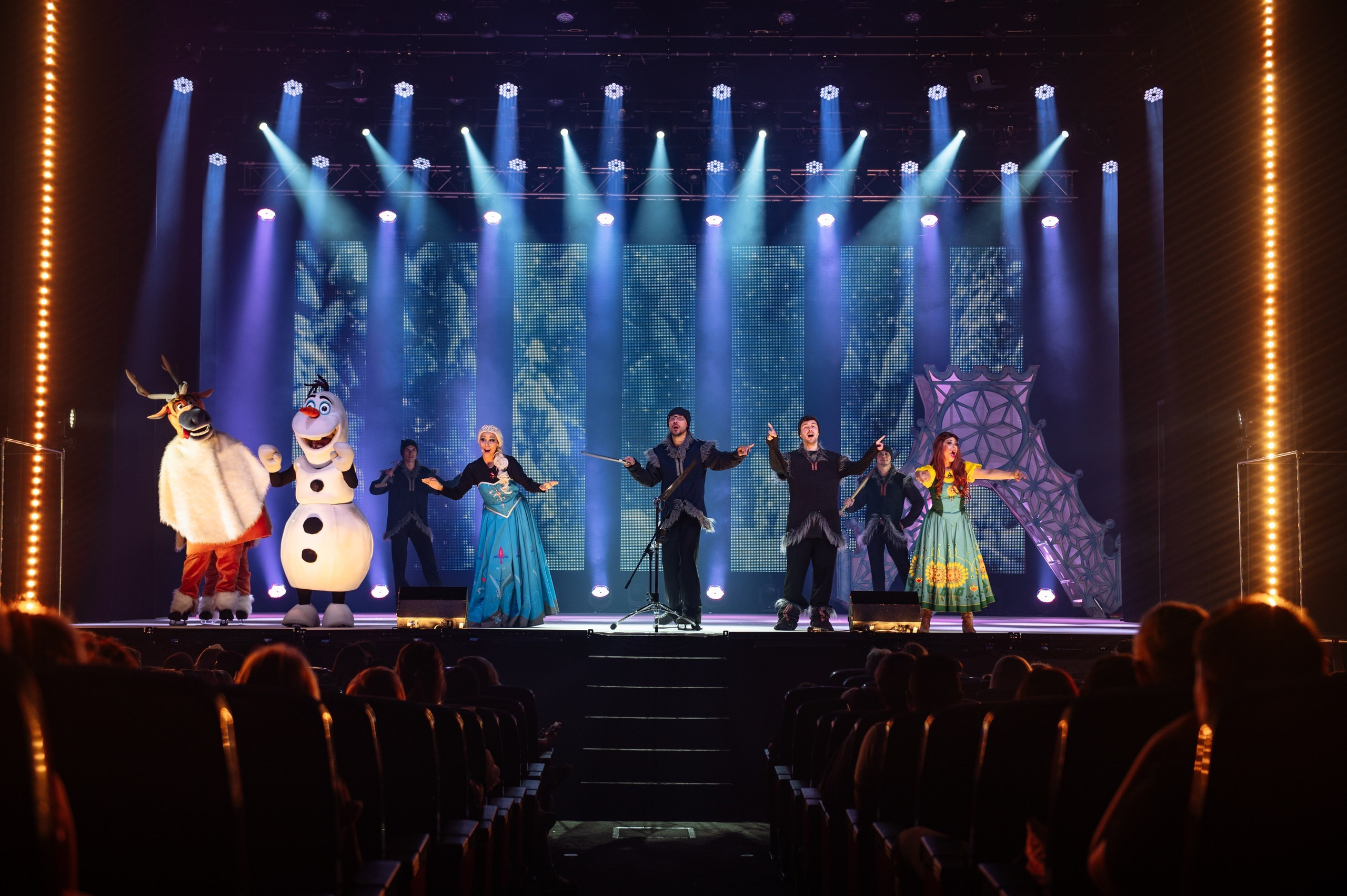 Magia Frozen en Teatro Victoria. Фотограф Екатерина Гасанова — фотосессии в Барселоне