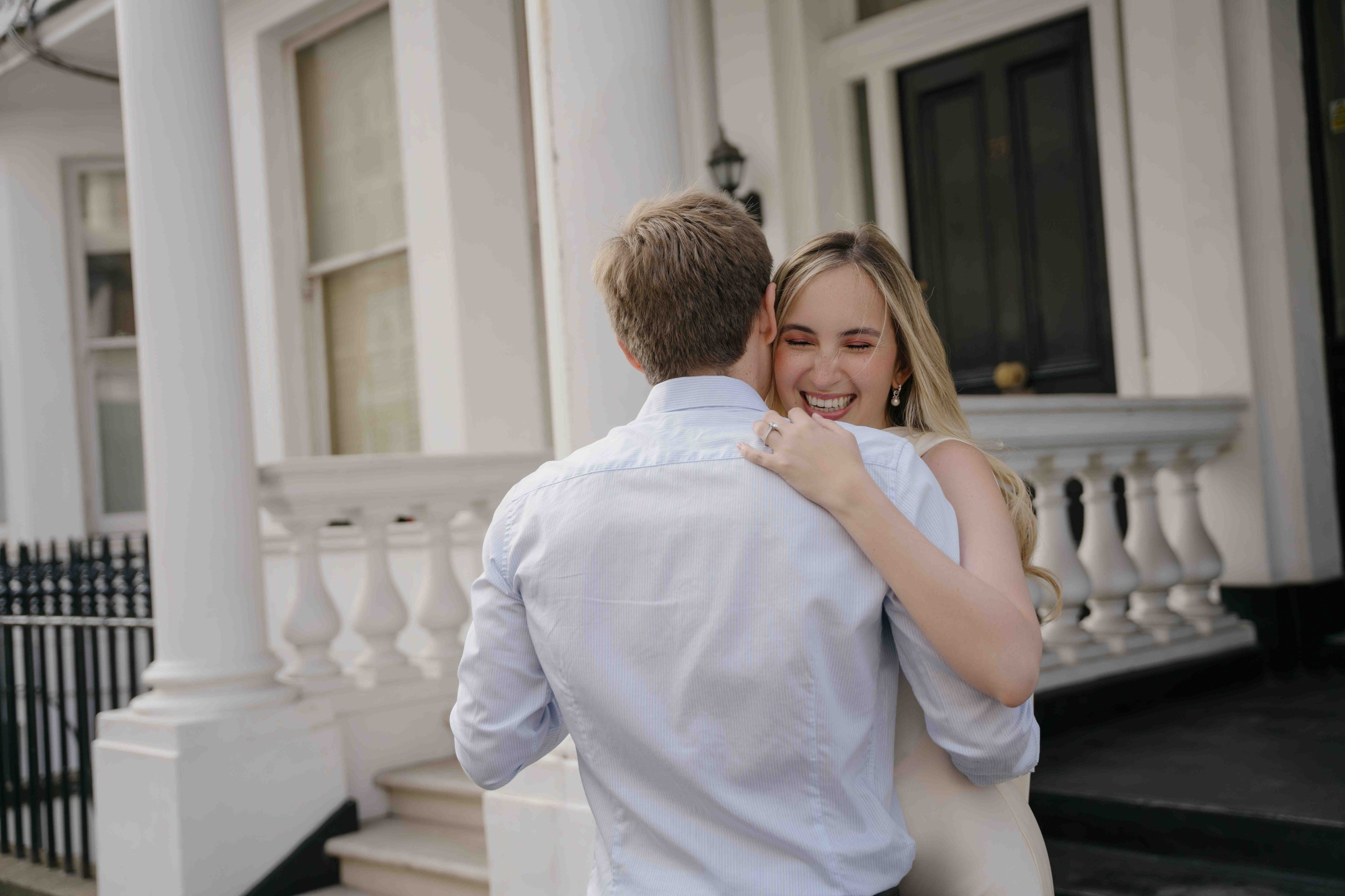South Kensington Engagement Photoshoot | London Couple Photographer. London Wedding Photographer | Engagement & Proposal Photography by Natasha Ferreira