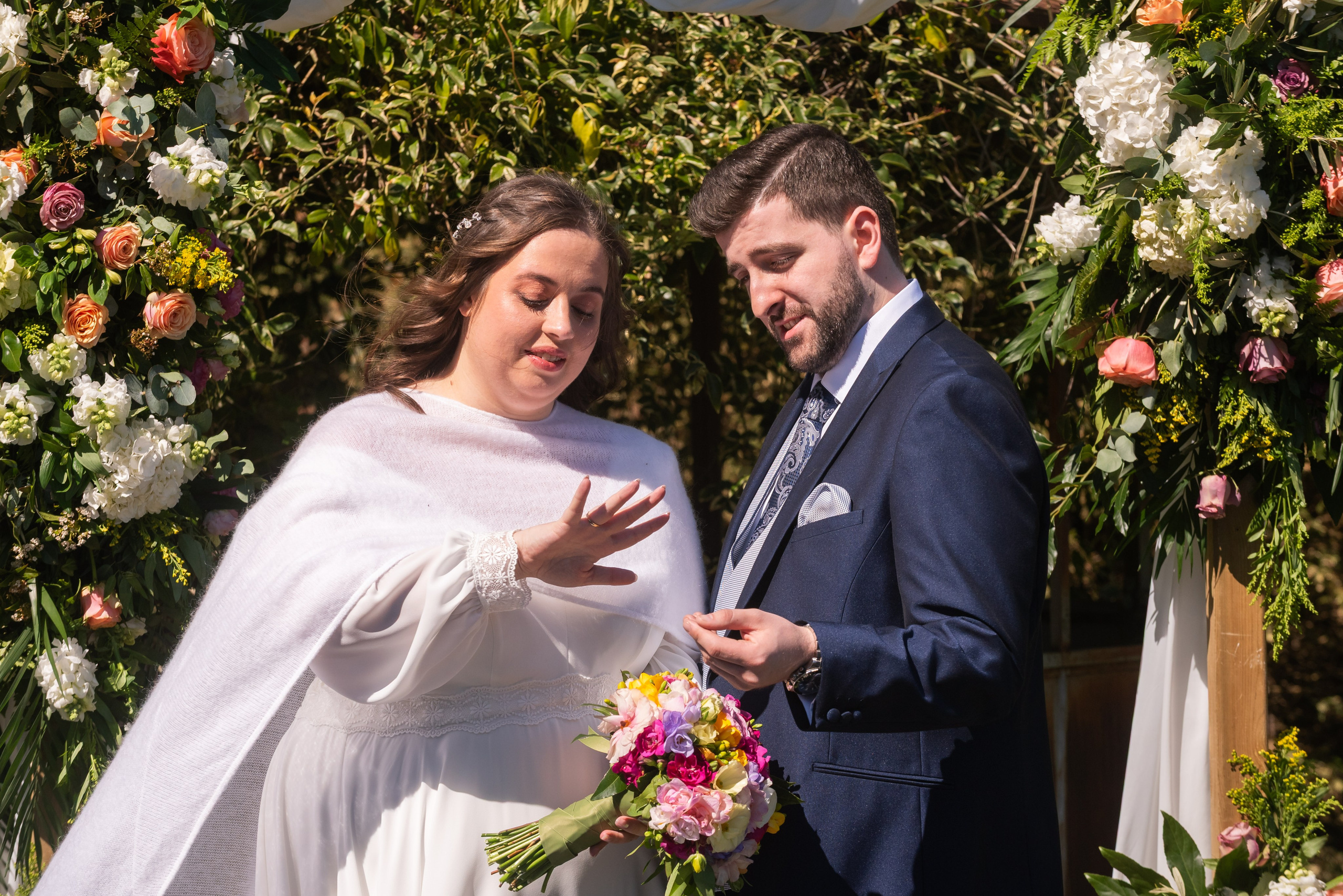 Boda de Claudia y Gabriel · Pazo de Santa Cruz de Bueu, Galicia · Javier Poveda
