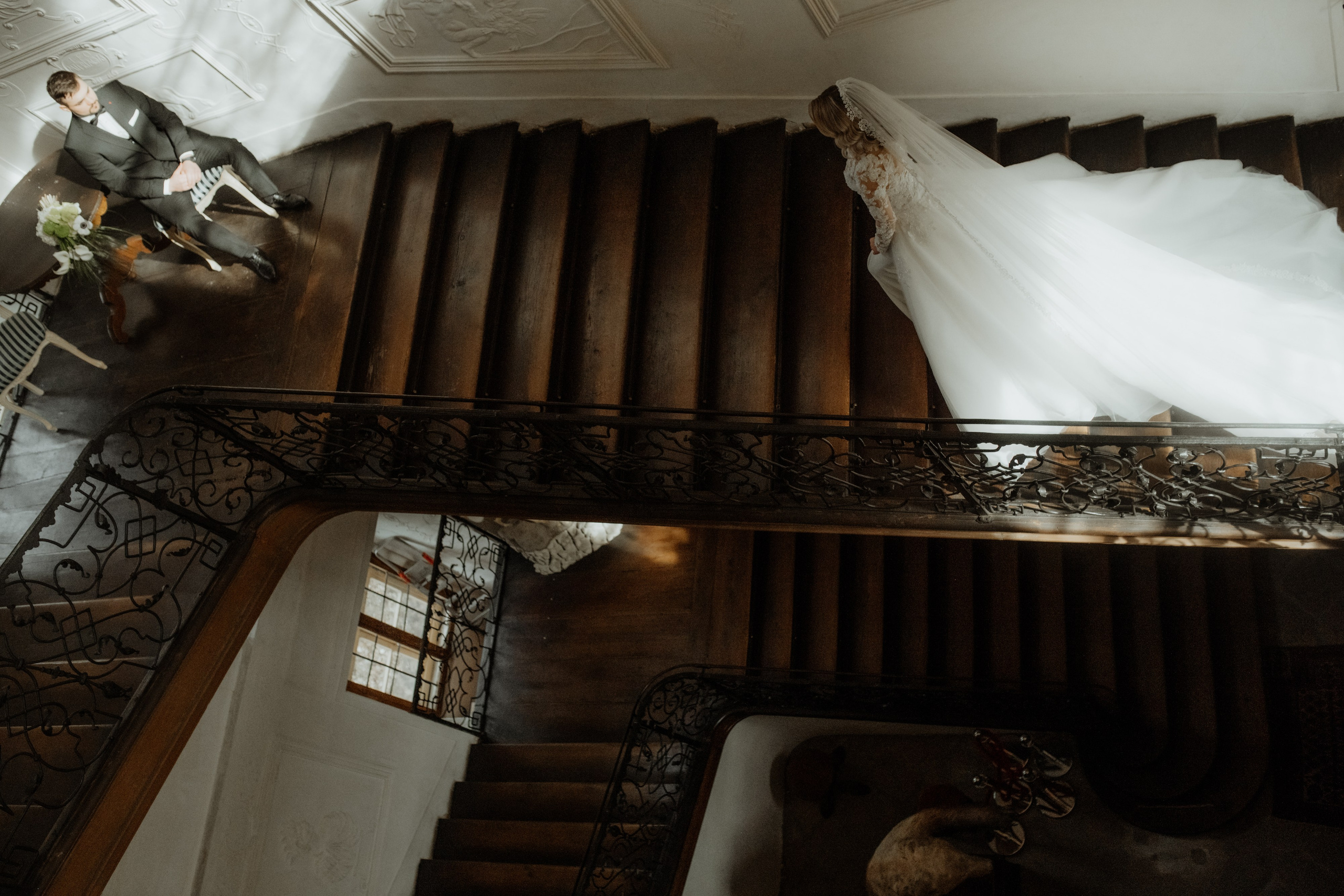 Hochzeit von Celine und Felix im Schloss Schilingsfürst. Anna Saribekyan – Beste Hochzeitsfotografin in Würzburg, Top 10 in Deutschland