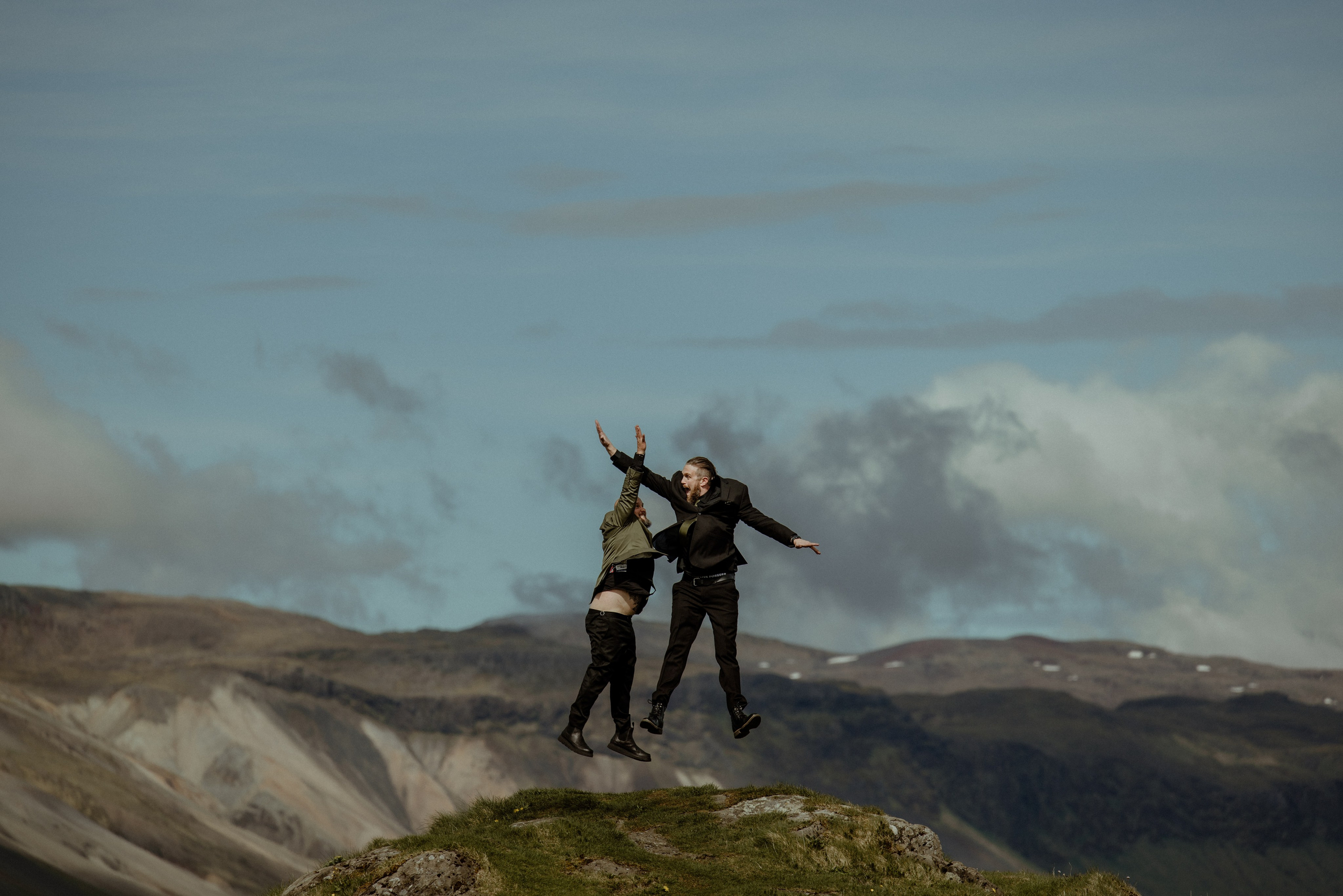 Viking inspired secret elopement in Iceland — wedding in Budir. Iceland elopement photographer & videographer