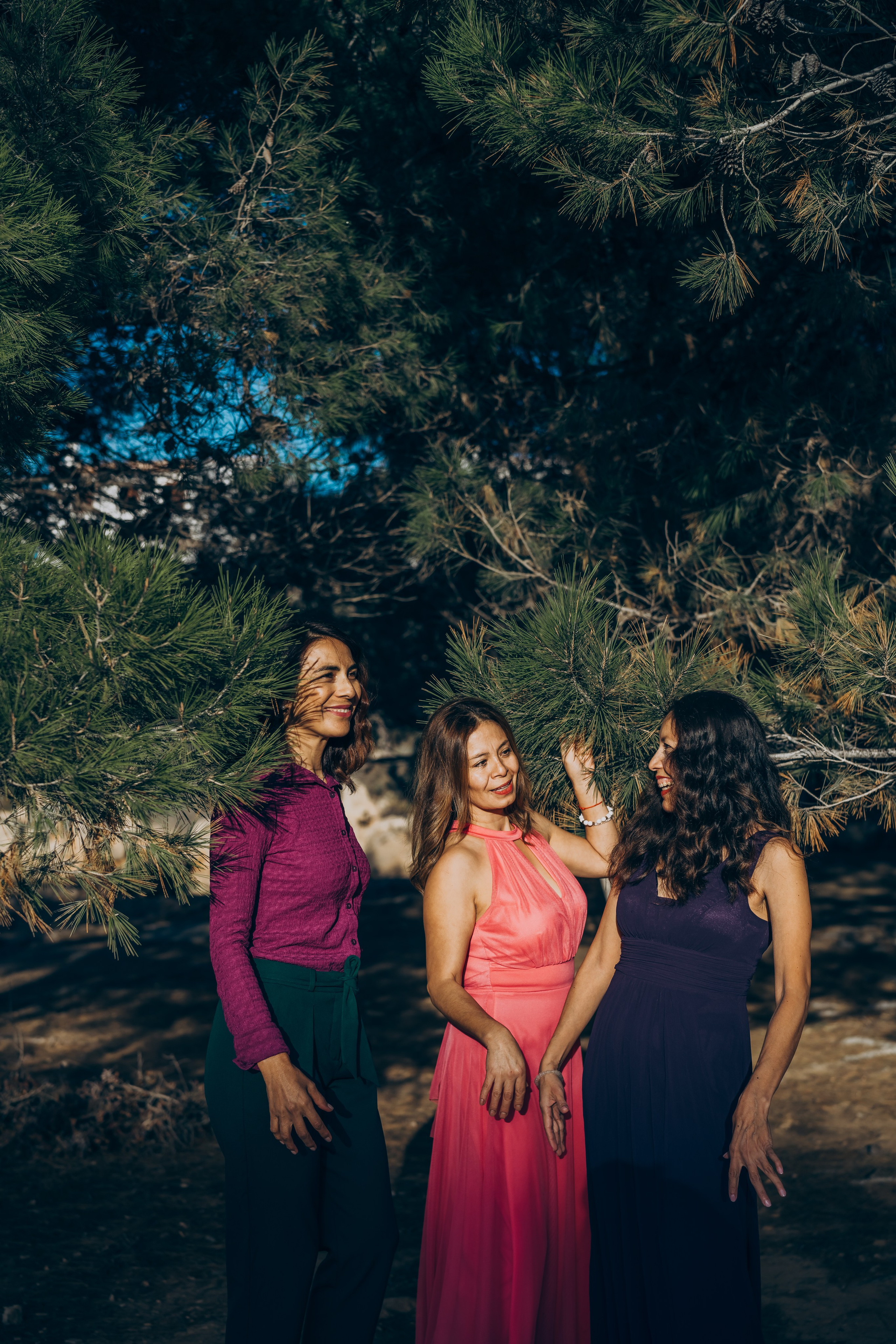 Brenda and friends. Photographer in Mallorca