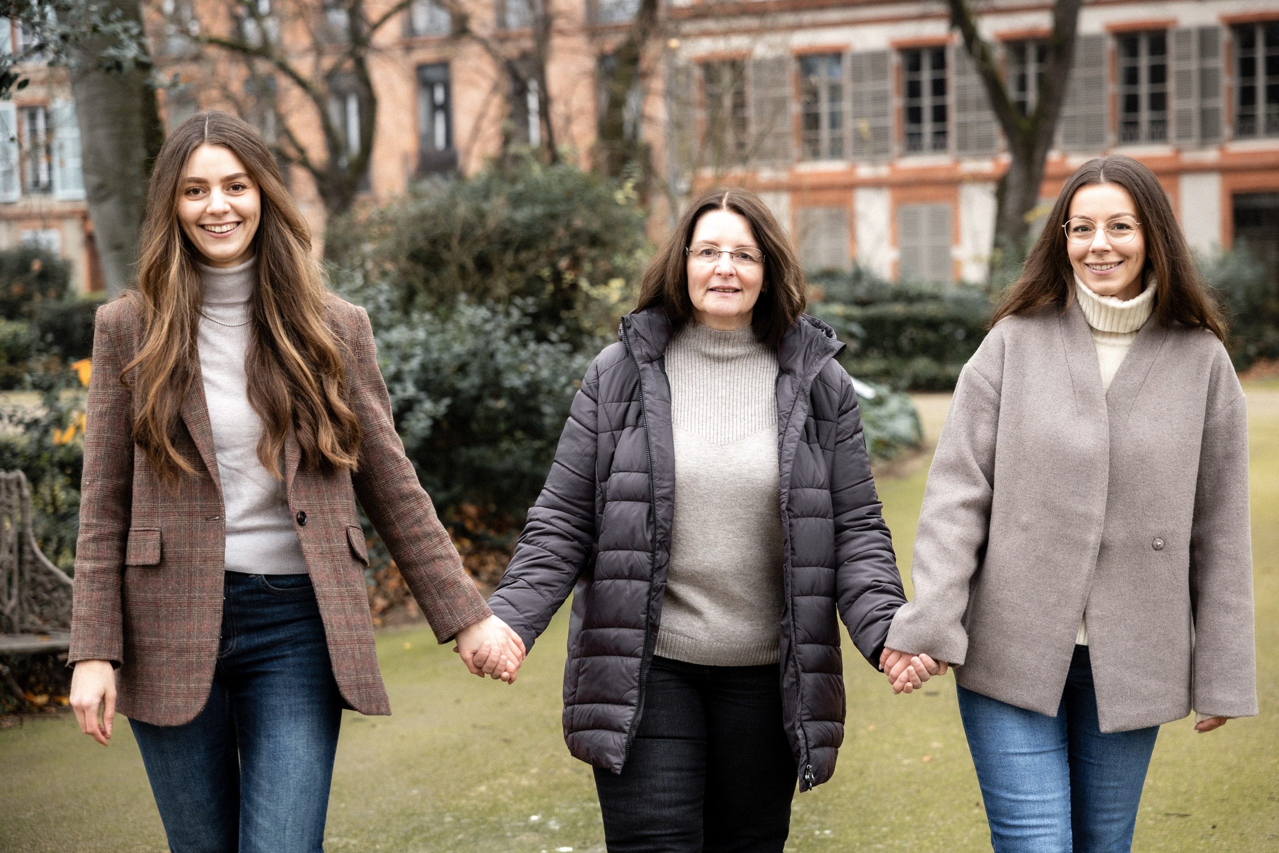 Family photoshoot Jardin Royal, Toulouse