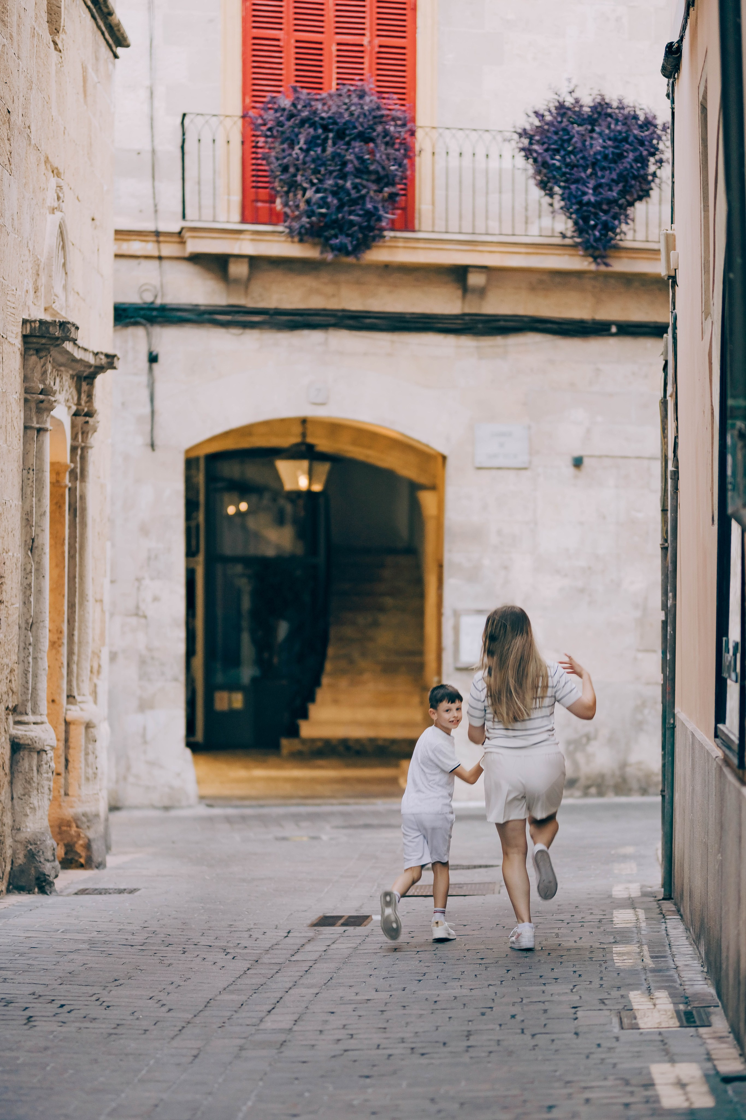 Sister and Bro. Photographer in Mallorca