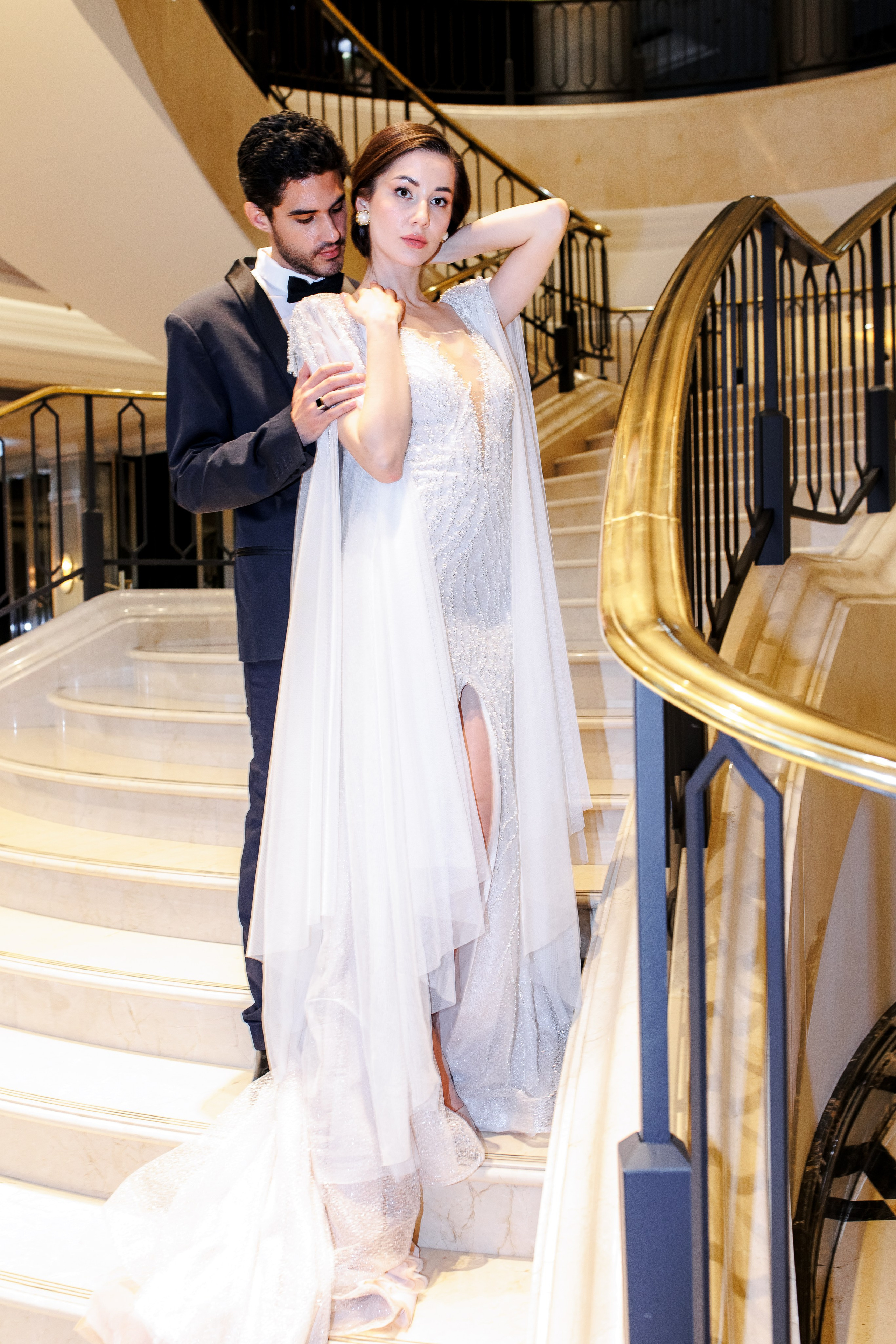 Getting Ready im Ritz Carlton Berlin: Ein zauberhafter Start in den Hochzeitstag. Hochzeitsfotografie in Berlin Nataliia Schütze