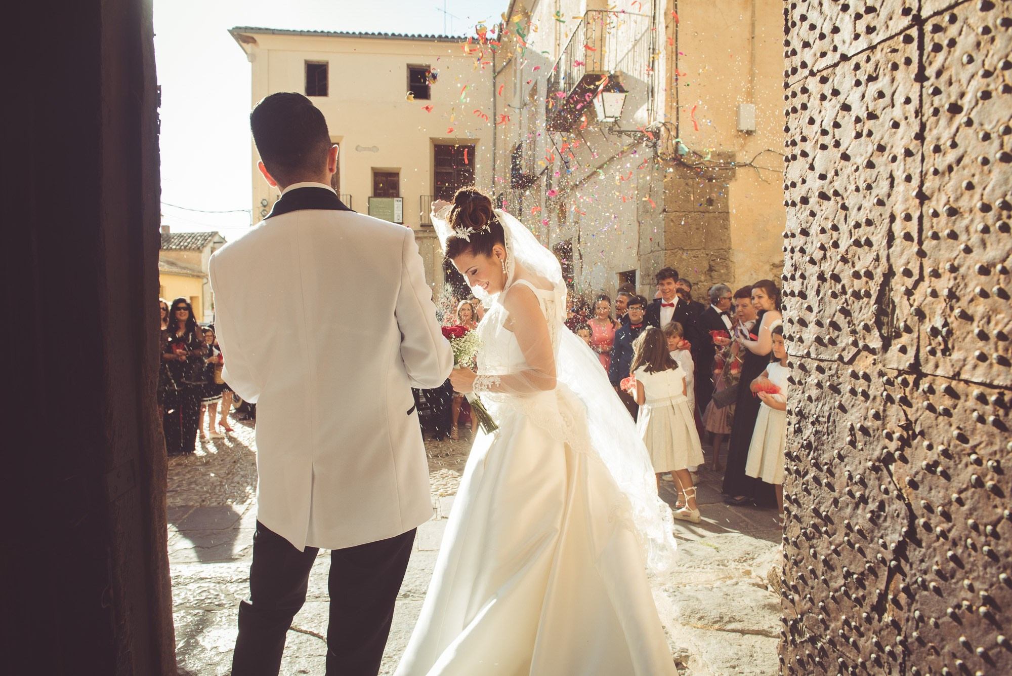 Boda de Héctor y Sheila · Templo del Salvador, Requena · Javier Poveda