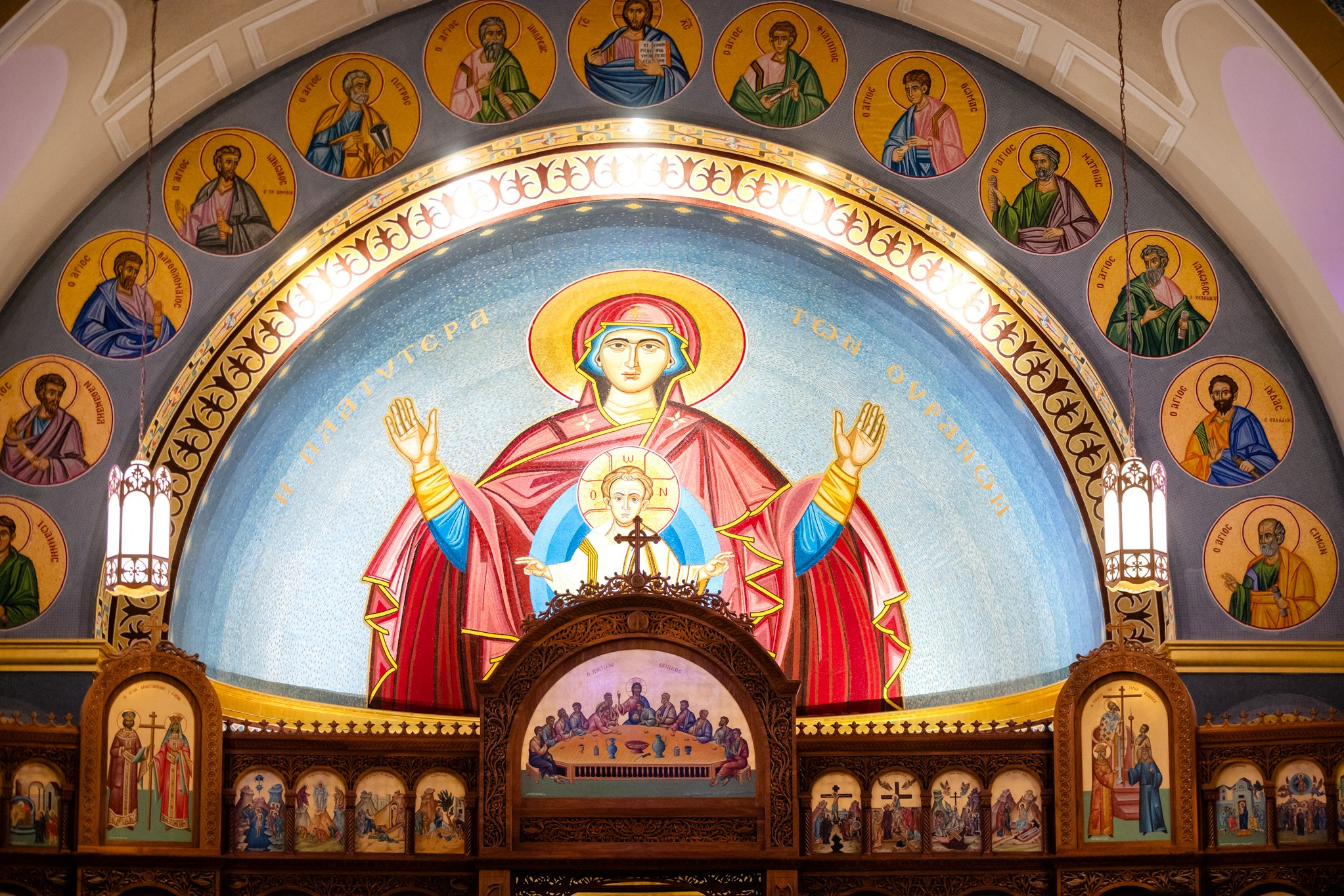 St George Greek Orthodox Church Wedding. Wedding and portrait photography in Greenville SC