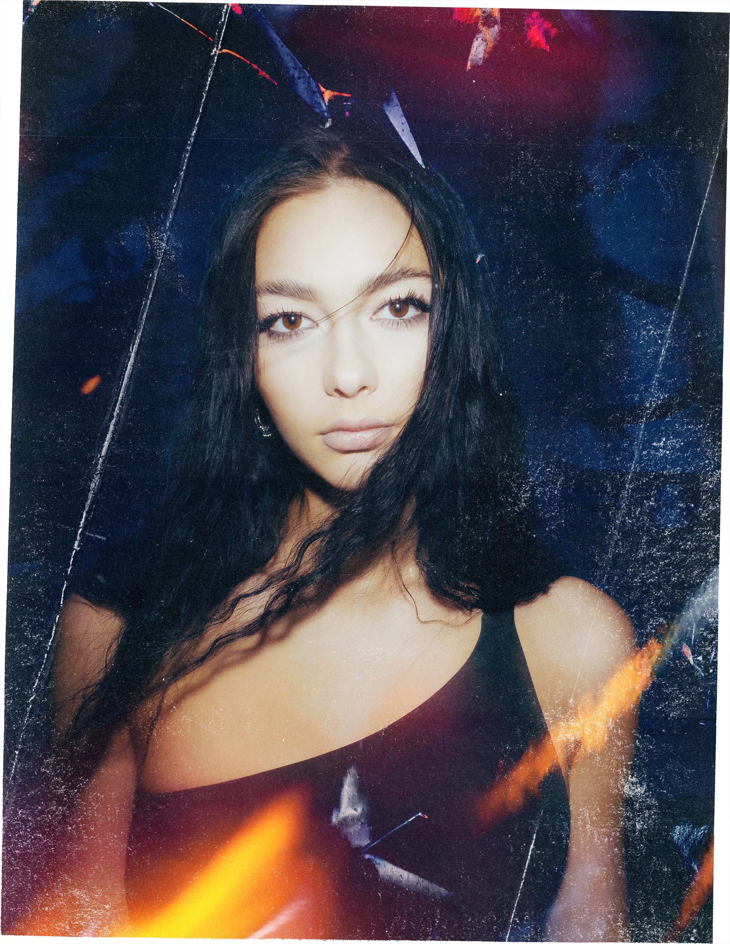 Industrial style fashion photo shoot with professional model in Torrevieja — Photographer Andrey Lukovnikov