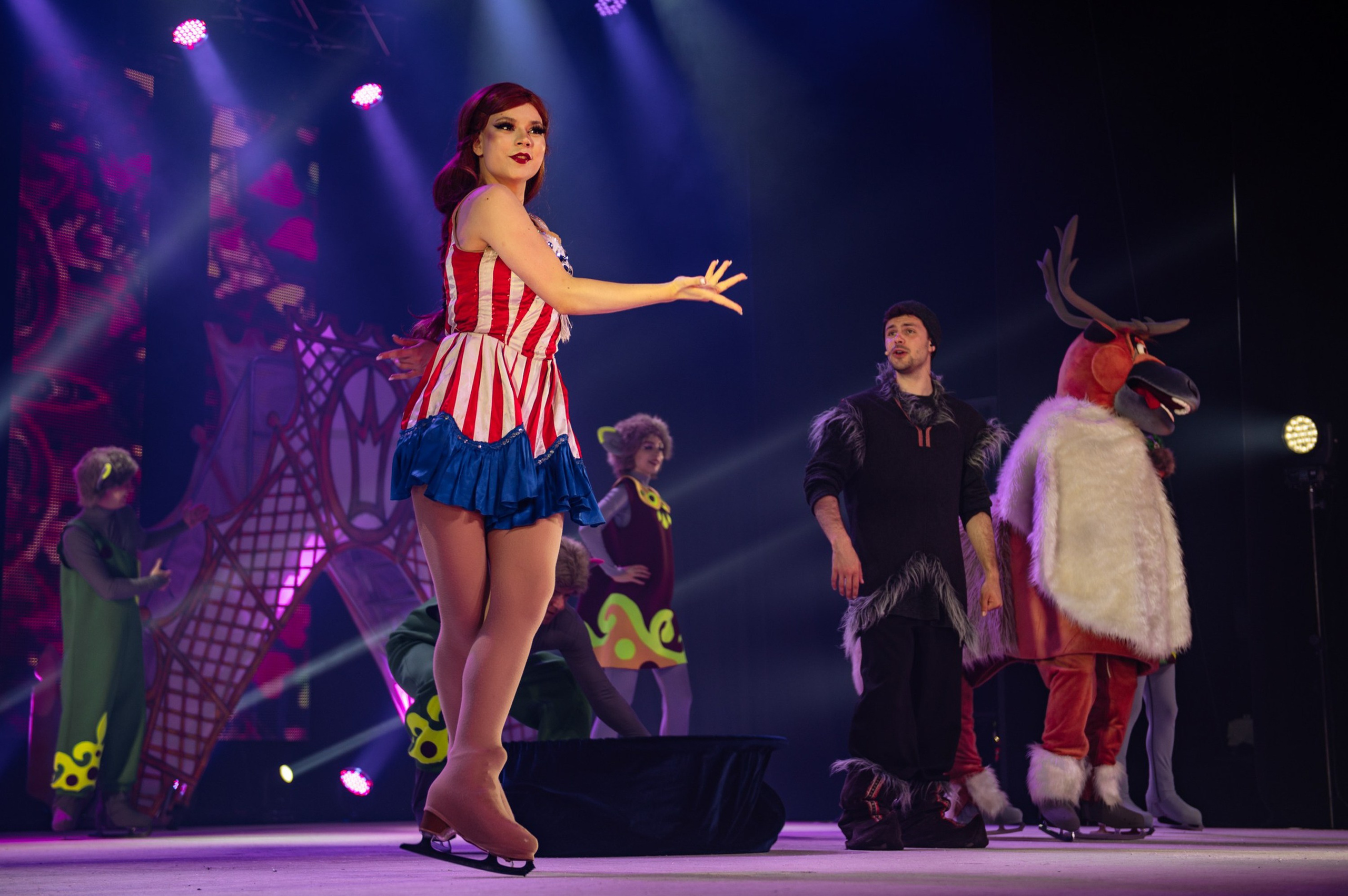 Magia Frozen en Teatro Victoria. Фотограф Екатерина Гасанова — фотосессии в Барселоне