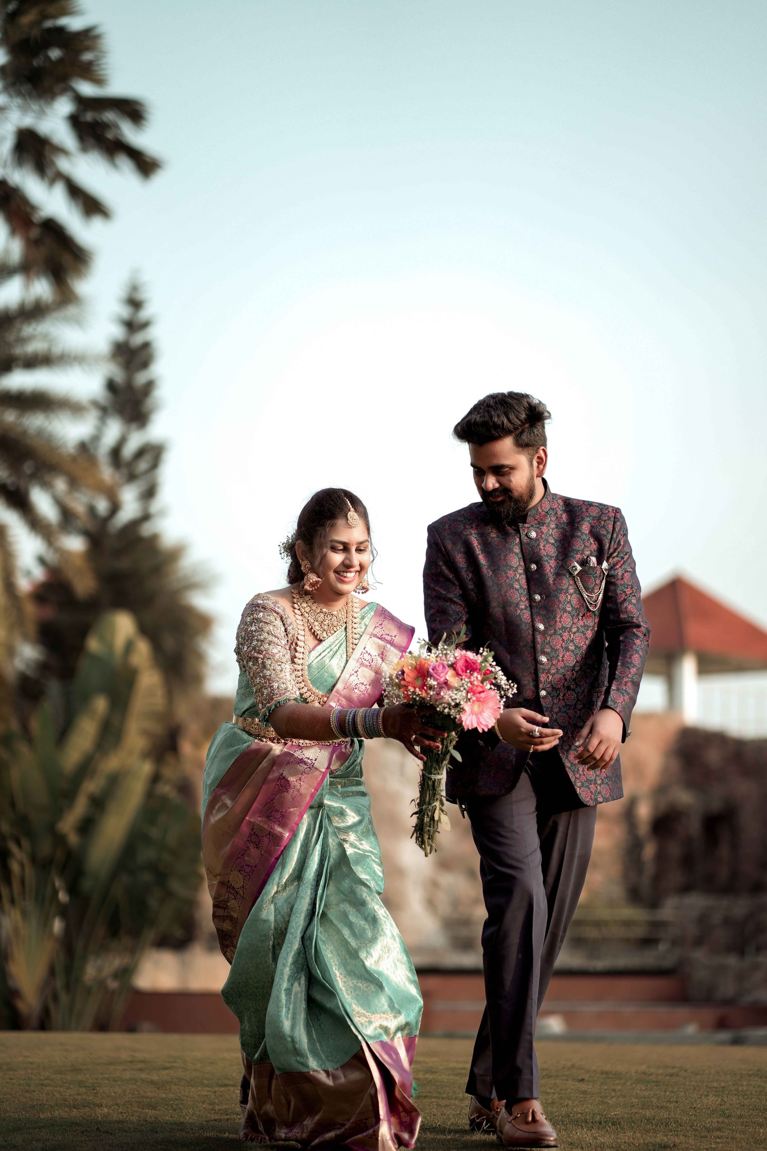 HARSHA & MALINI ENGAGEMENT. NTURE WEDDING