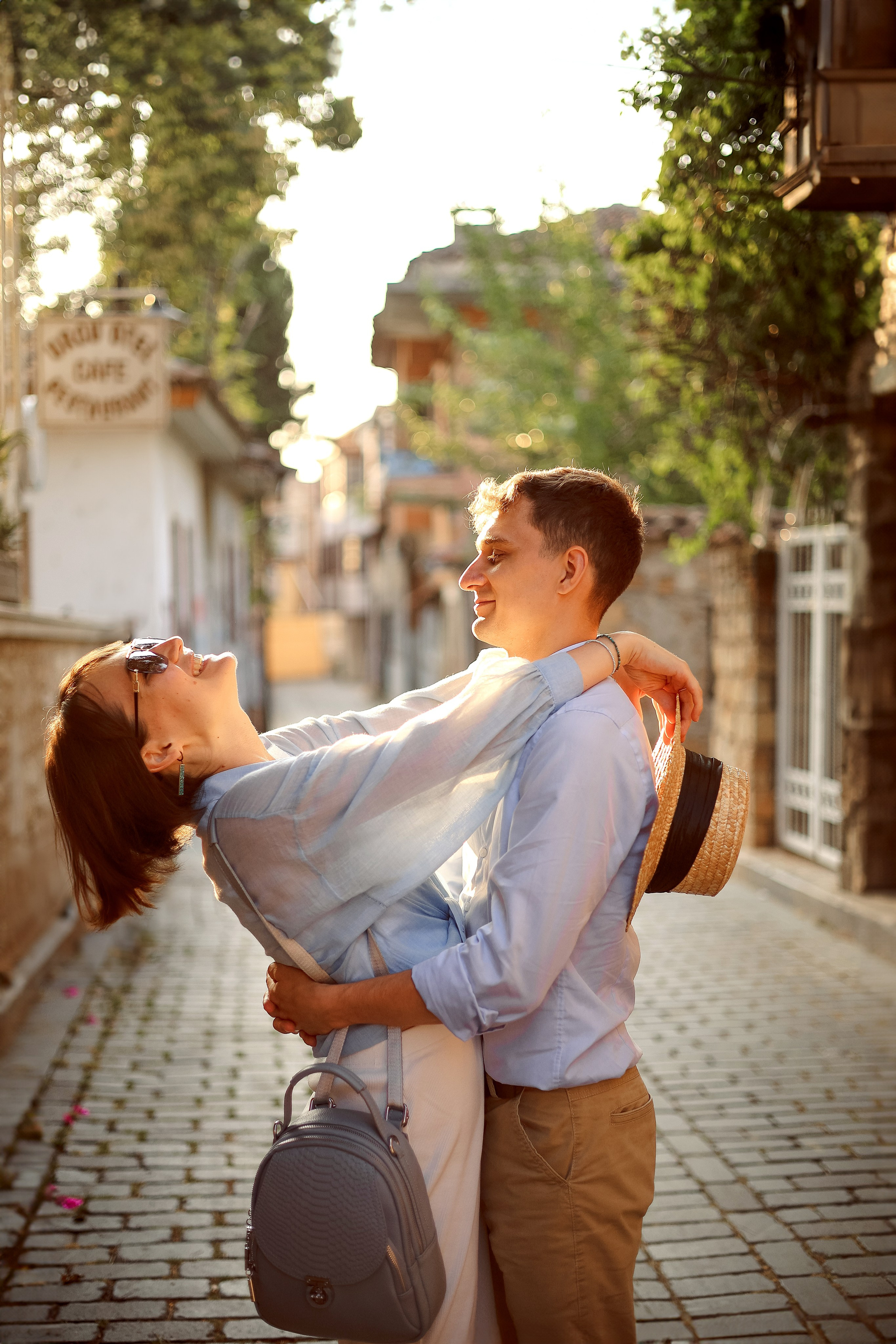 Photoshooting in old town of Antalya. Photographer in Turkey, Antalya, Kemer, Belek, Side, Kas, Fethiye