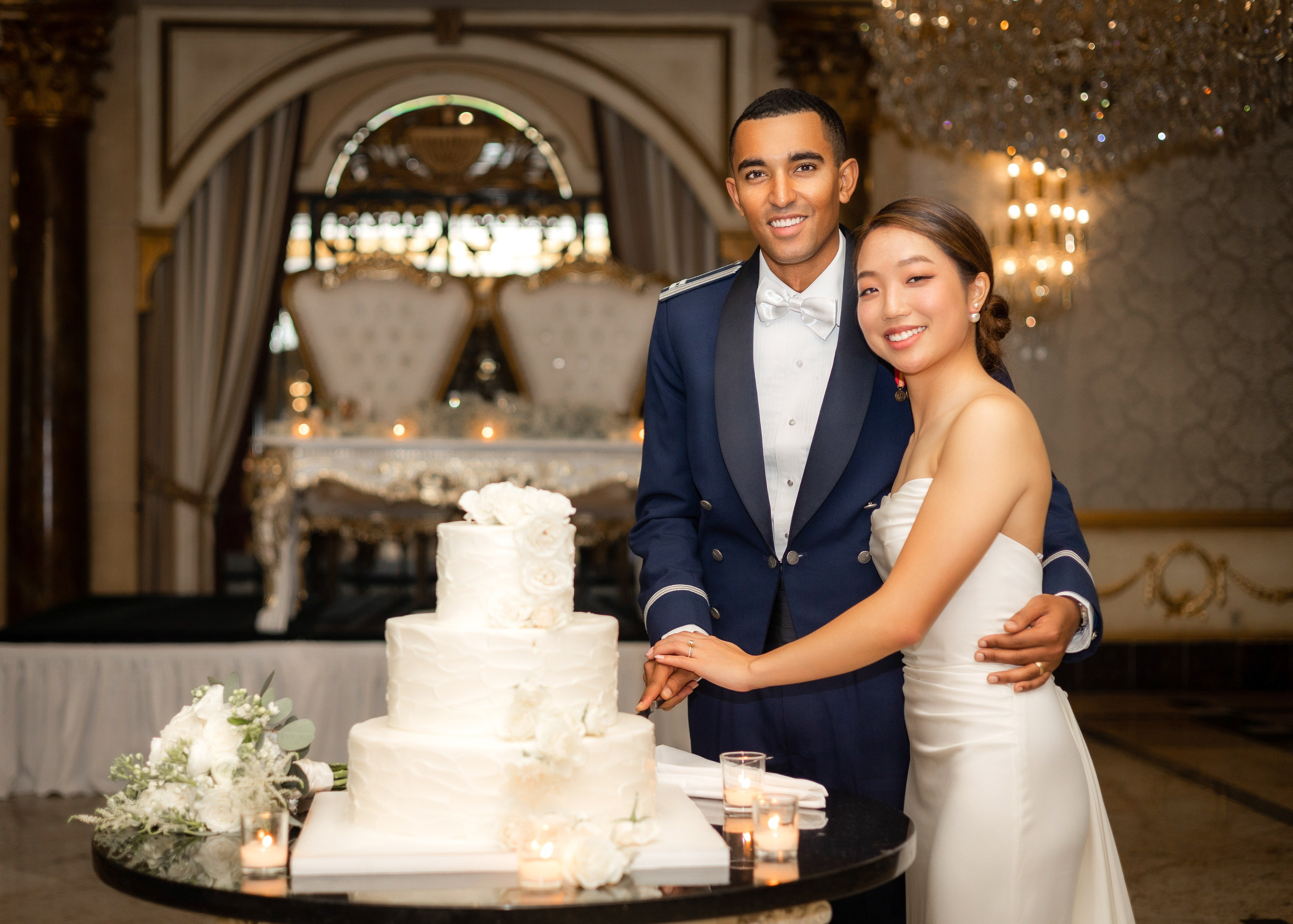Conner Wiburn & Esther Roh in The Venetian in Garfield, NJ. Wedding Photo & Video