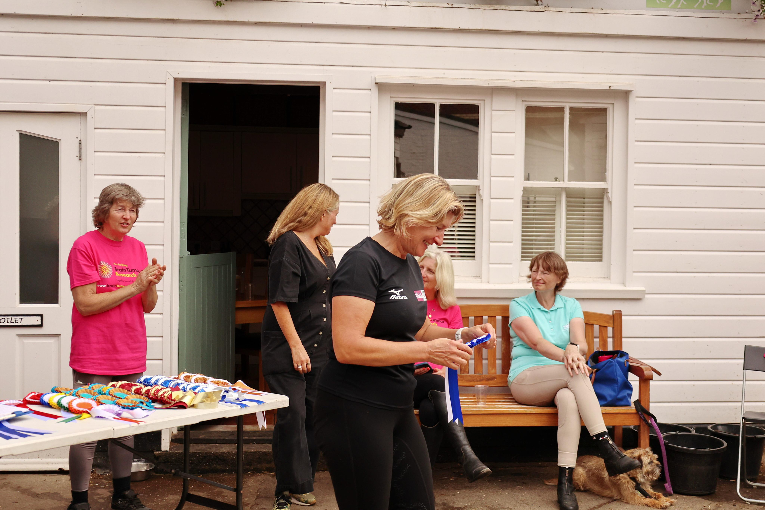 Charity ride Wimbledon Stables. Couples and portraits photographer Wimbledon London