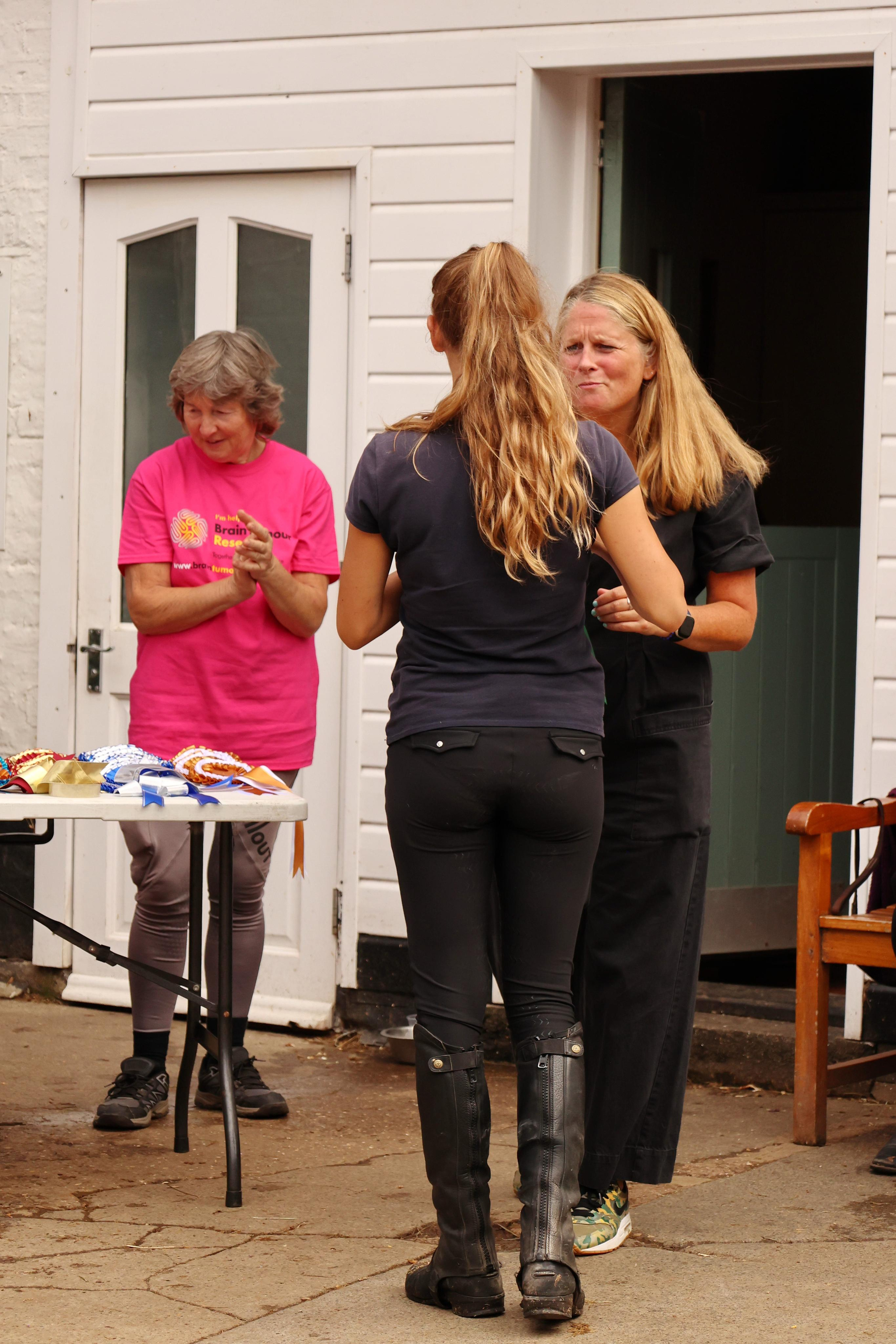 Charity ride Wimbledon Stables. Couples and portraits photographer Wimbledon London
