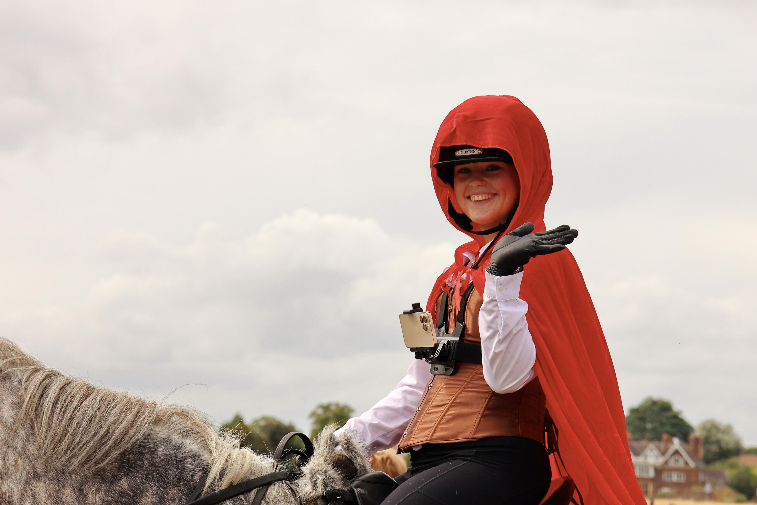 Charity ride Wimbledon Stables. Couples and portraits photographer Wimbledon London