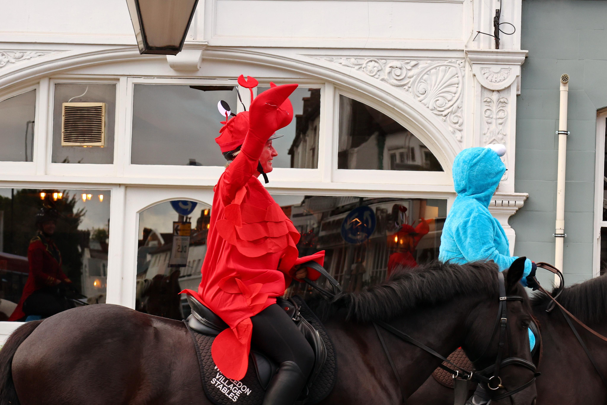 Charity ride Wimbledon Stables. Couples and portraits photographer Wimbledon London