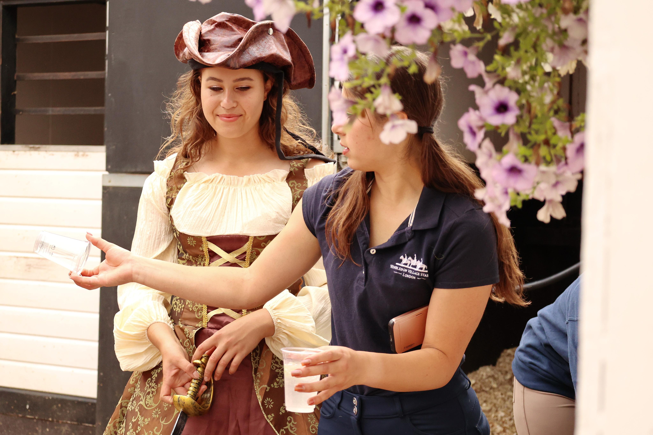 Charity ride Wimbledon Stables. Couples and portraits photographer Wimbledon London