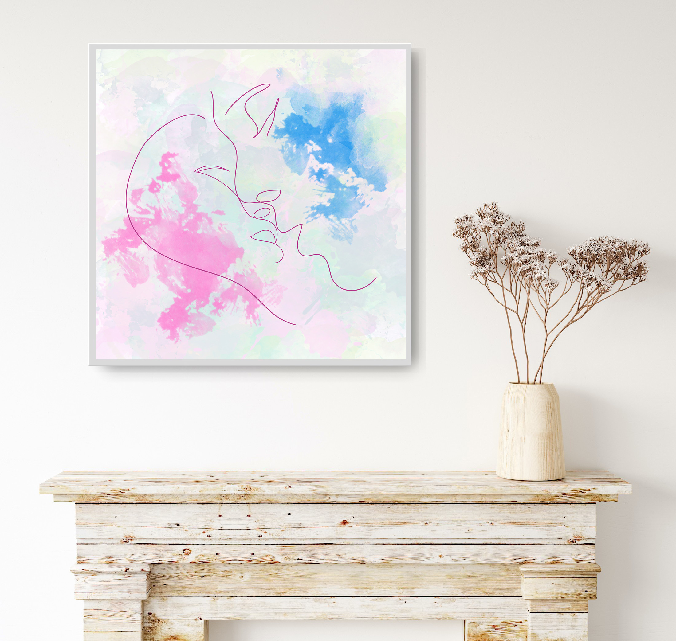 ART line. Lolly Shine. Contemporary digital artist