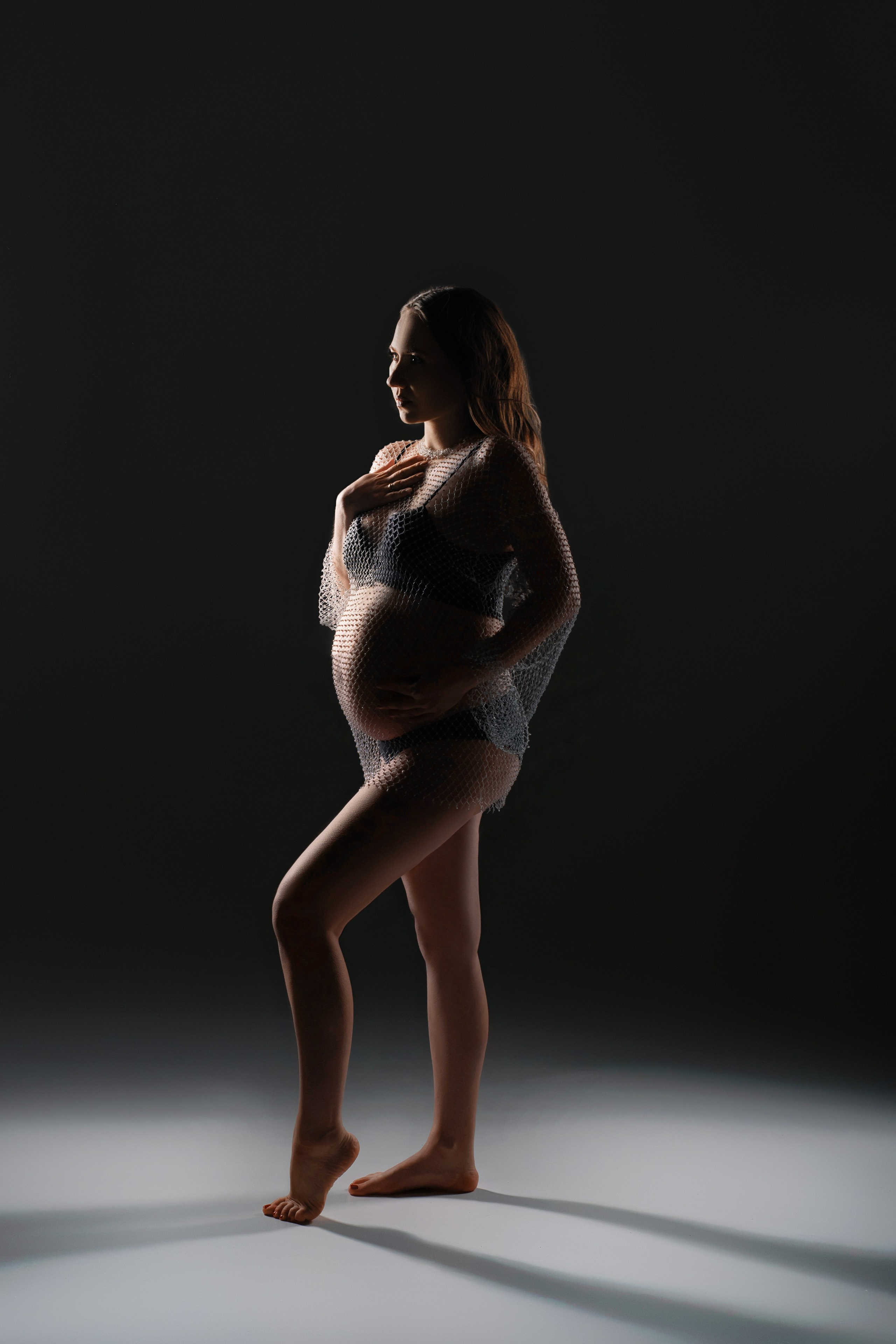 Photo shoot in minimalist style. Professional photographer in Spain