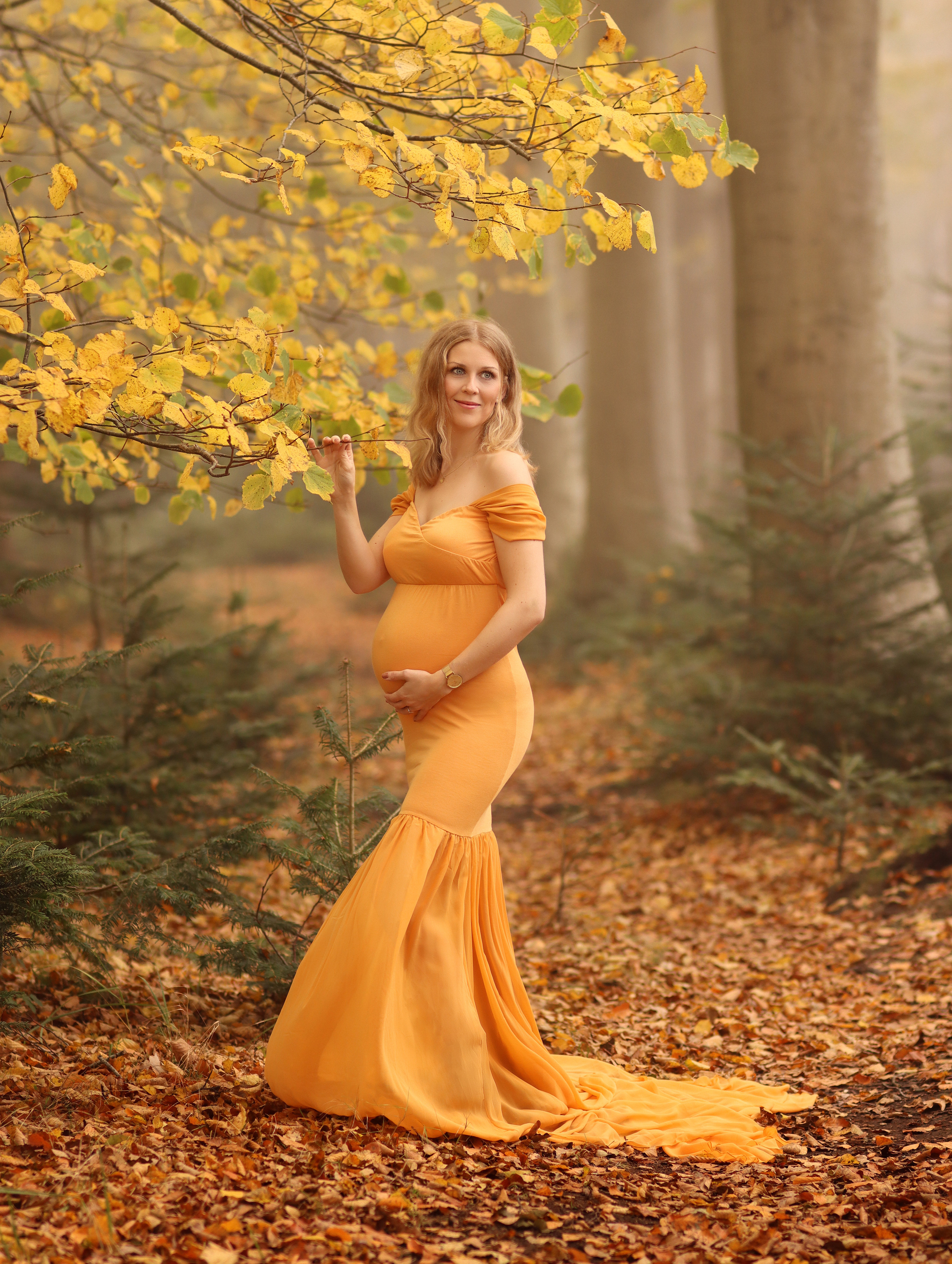 Herbstshooting Babybauchshooting Marienhafe Hage Berum Norden Leer