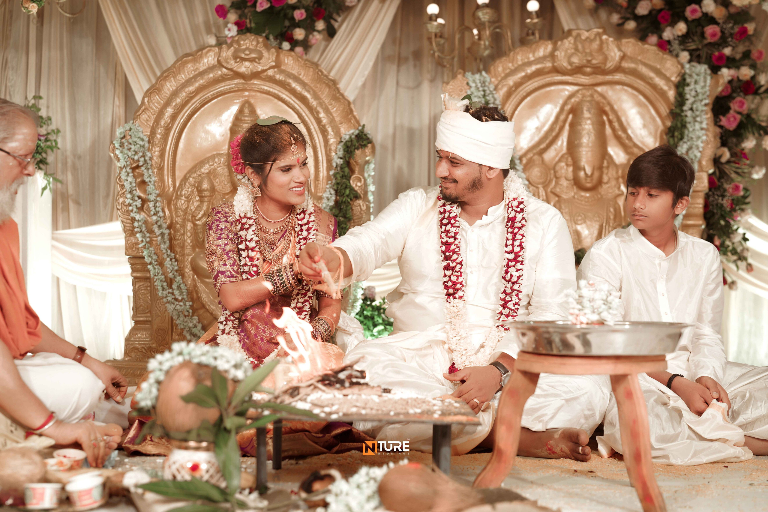 CHAITHU & DURGA WEDDING. NTURE WEDDING