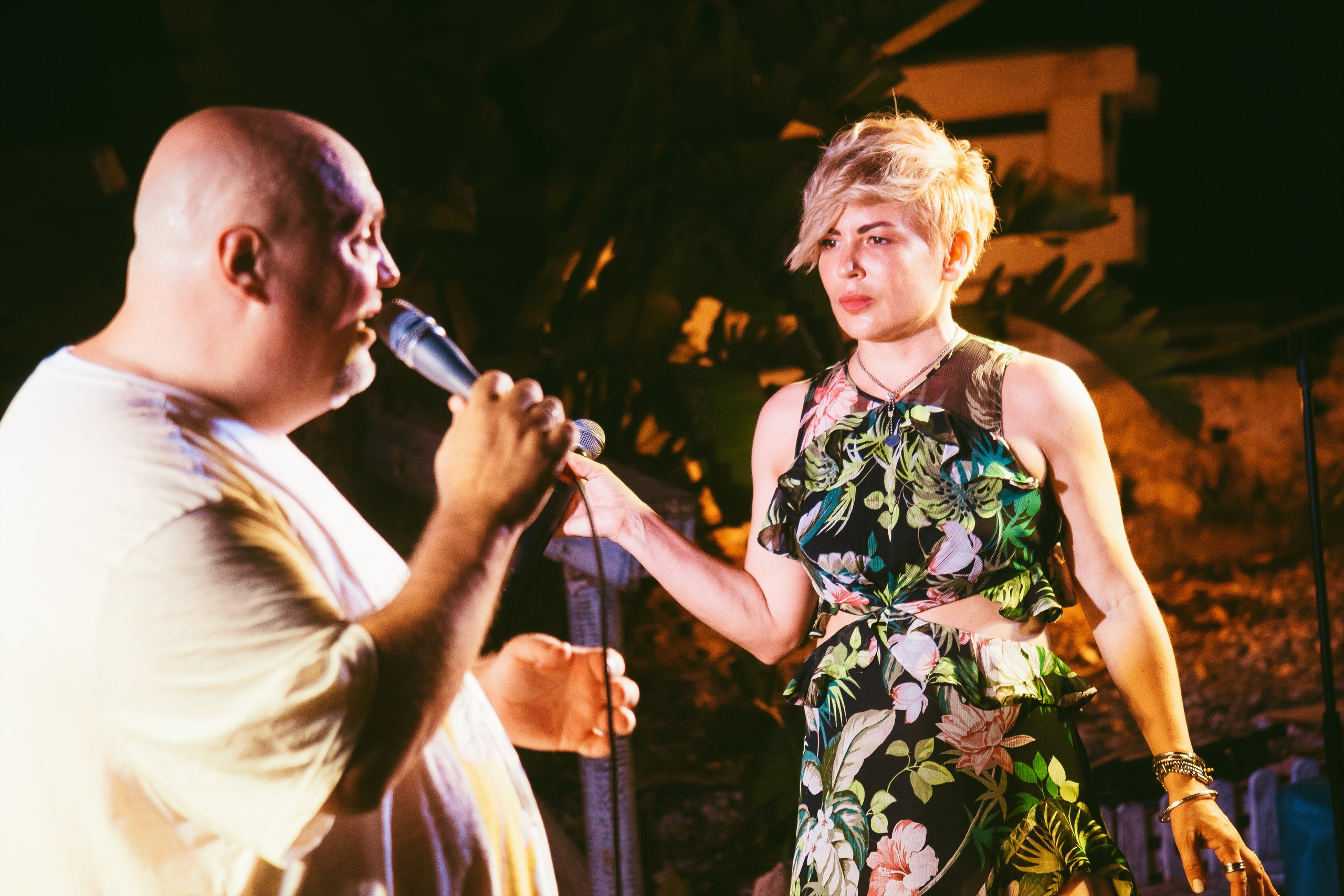 Photo report from a creative evening at the El Bosque Animado restaurant, Torrevieja