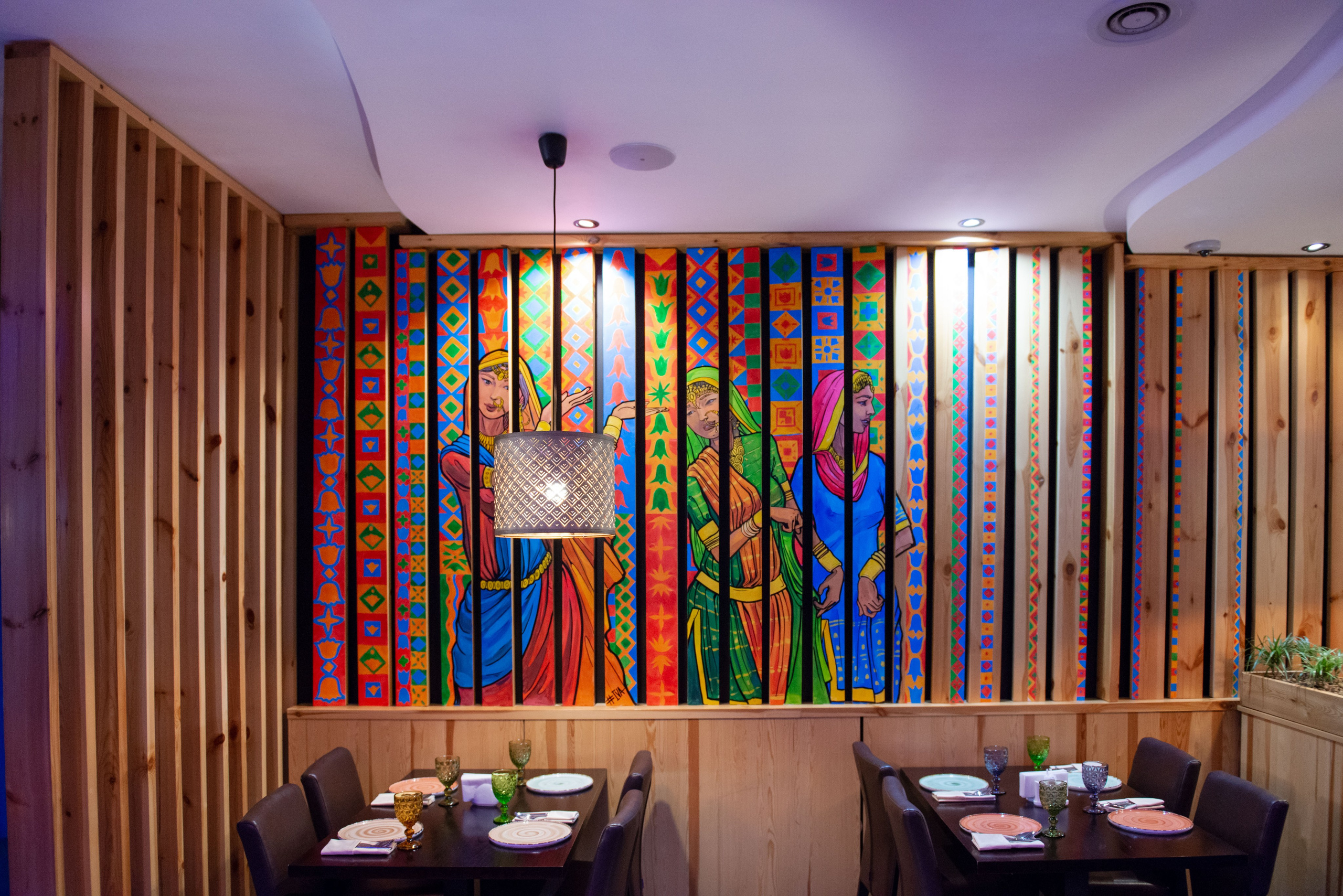 Ресторан Dhaba. ФОТОГРАФ МЕКСИКА КИНТАНА-РОО