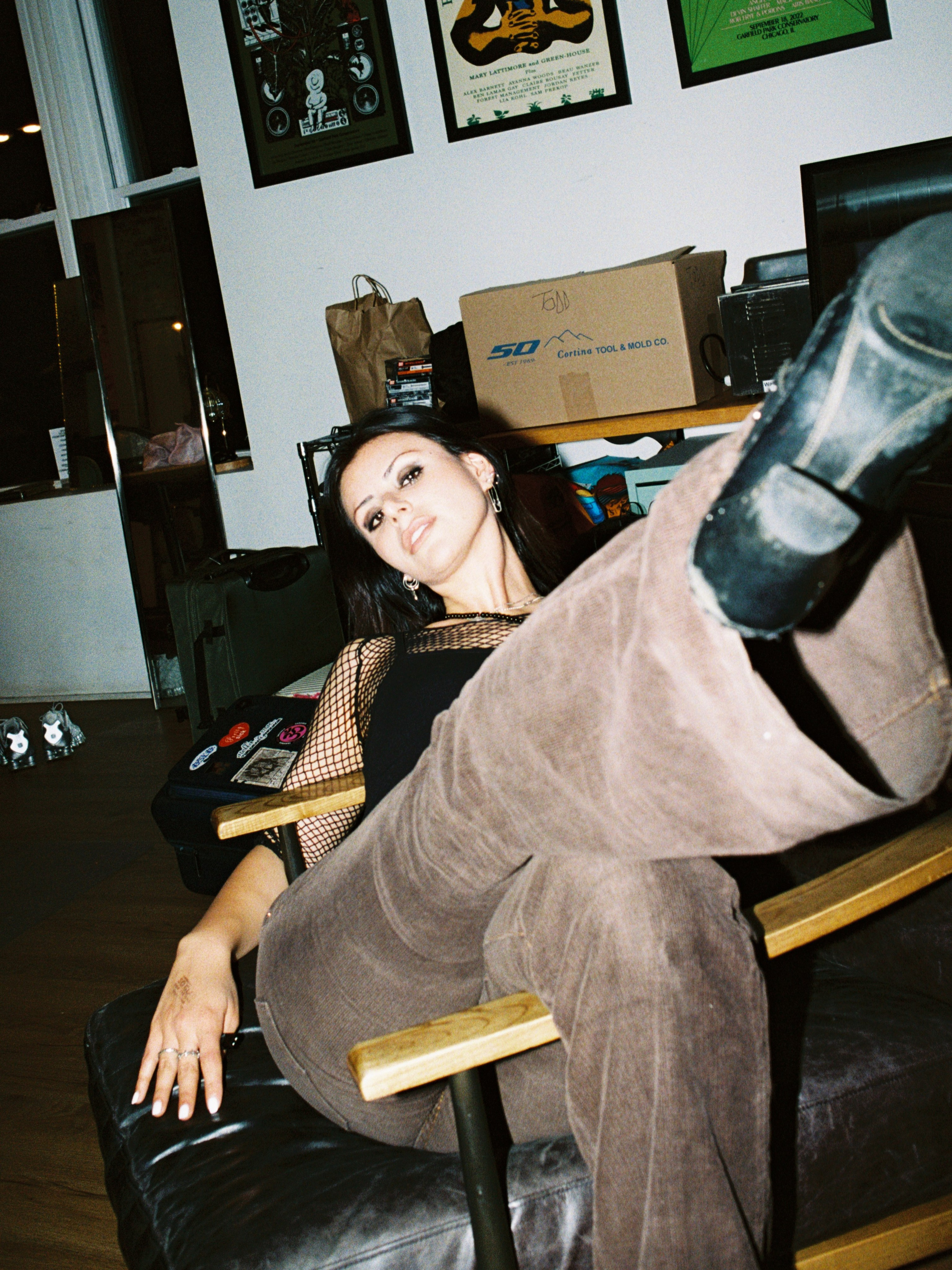 Taraneh — Empty Bottle, Chicago, IL. 35mm Photography by Brad Zgonena based in Chicago, IL