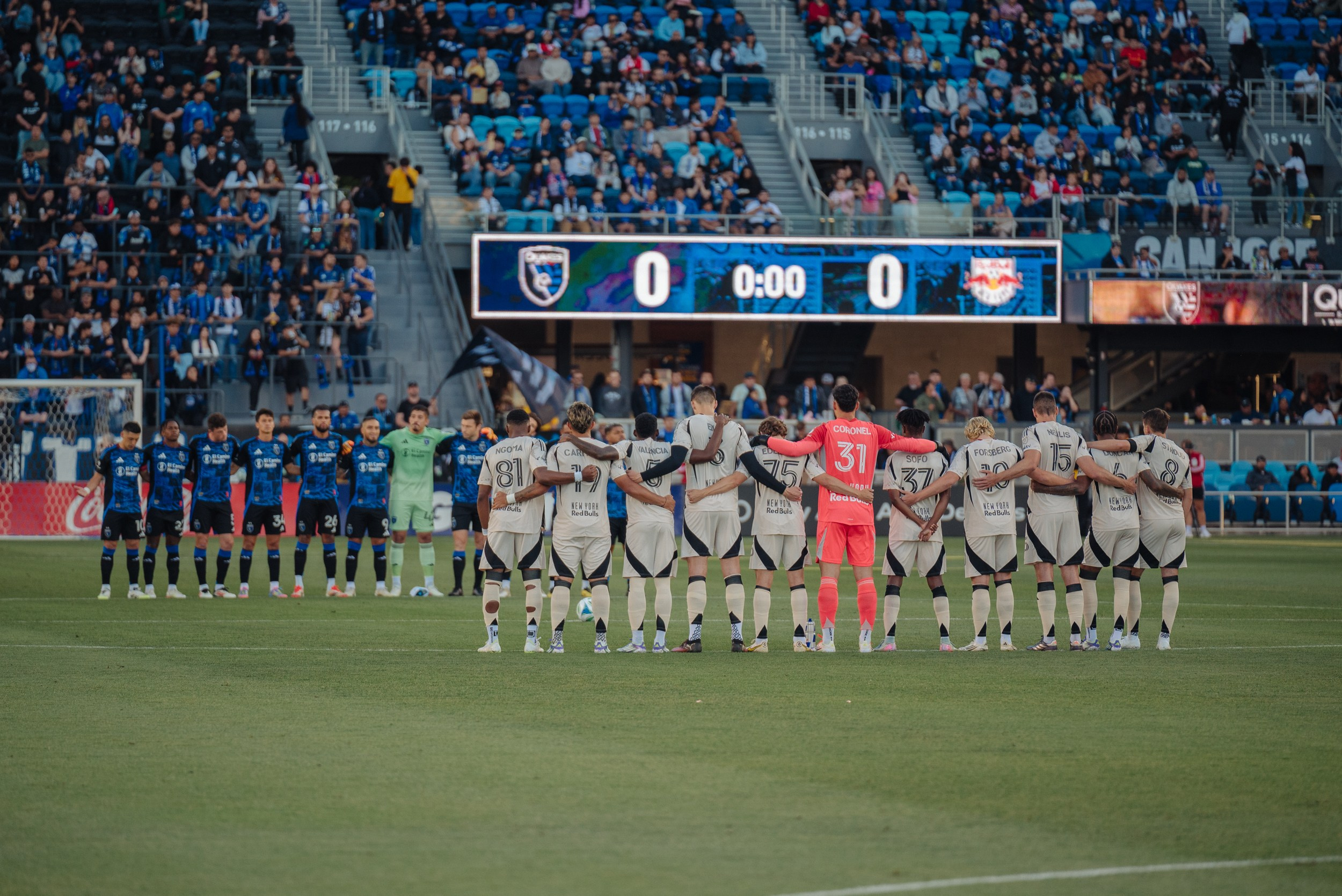 San Jose Earthquakes vs New York Red Bulls at PayPal Park