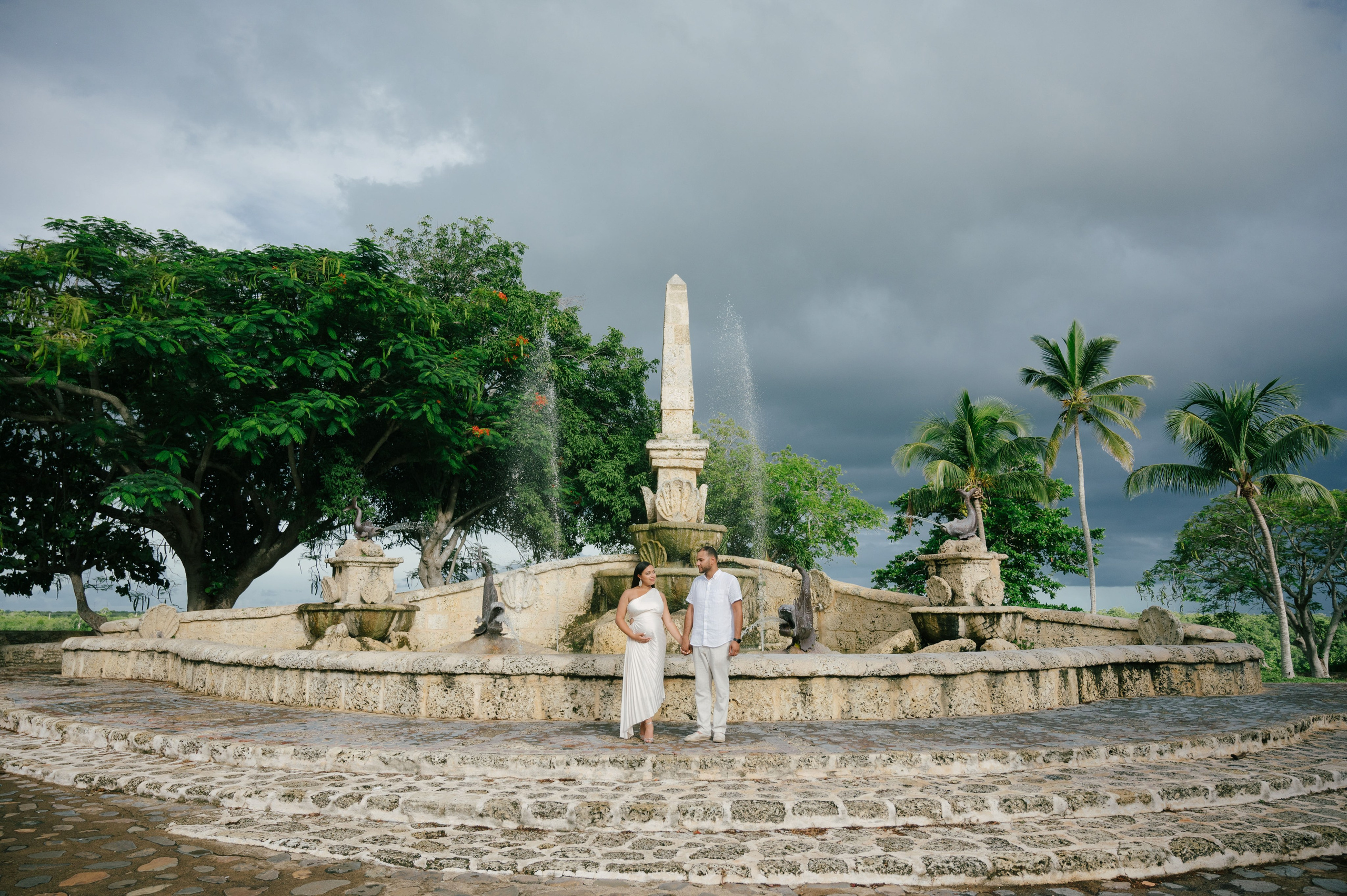 Cinthia and Jose at Altos de Chavon
