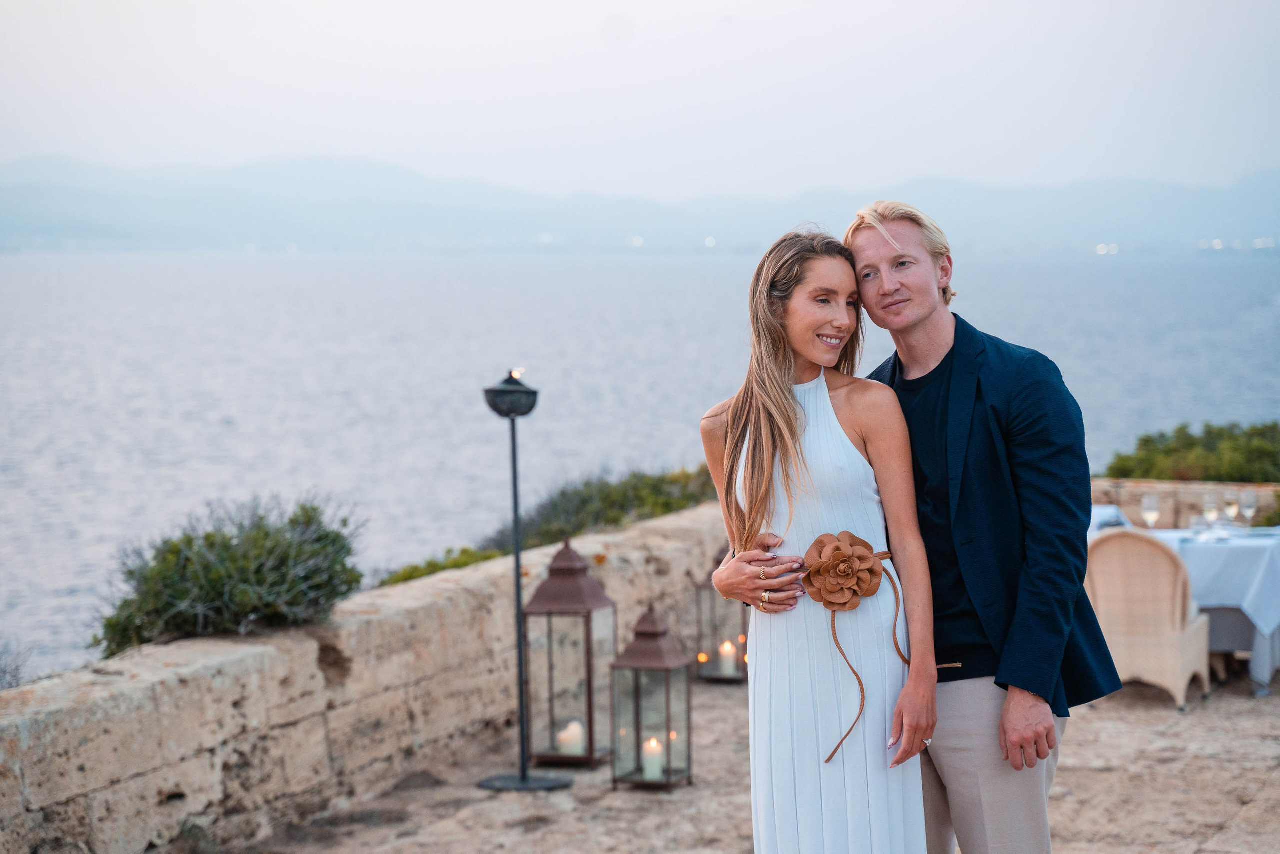 Romantic Wedding Proposal at Cap Rocat. Mallorca Wedding, Corporate & Social Photographer