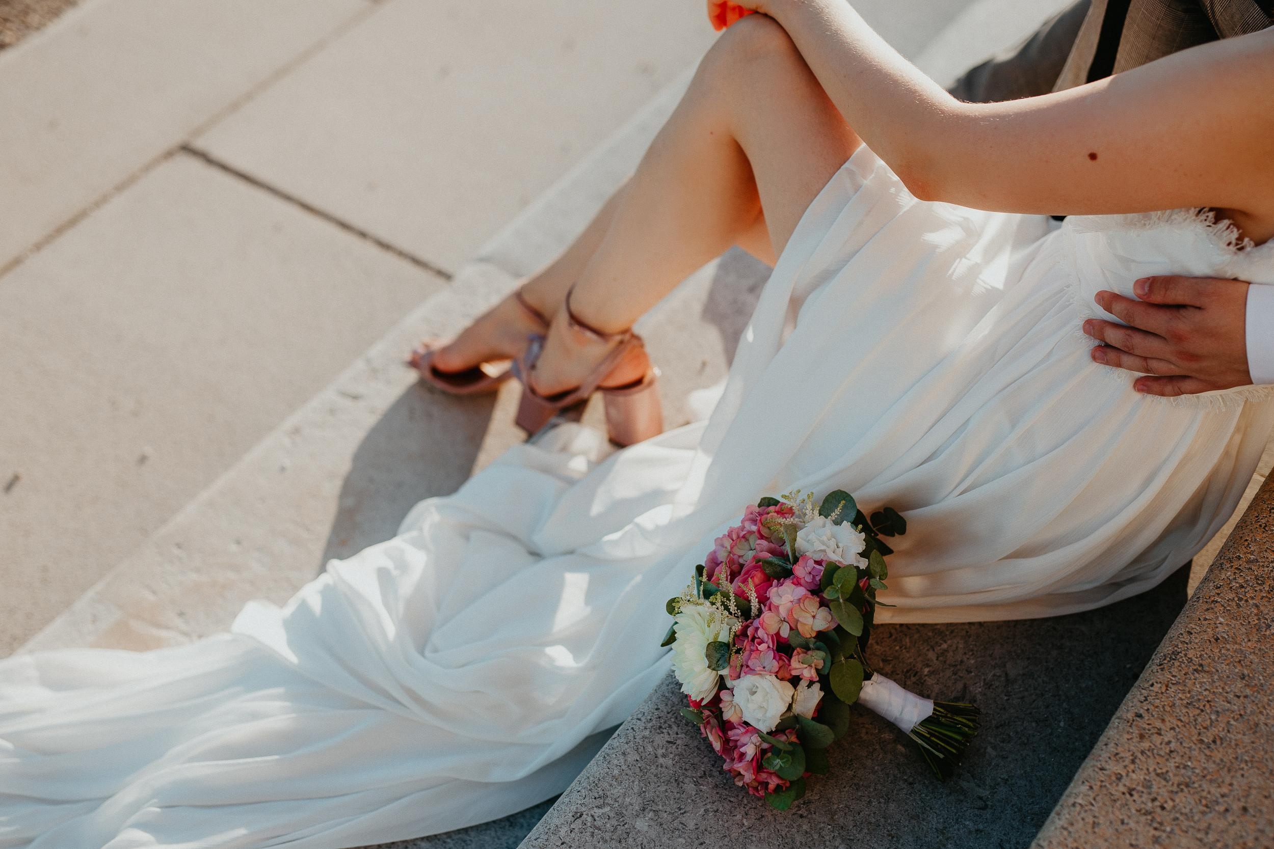 Elopement in Vienna Austria Schönbrunn palace. Iceland elopement photographer & videographer