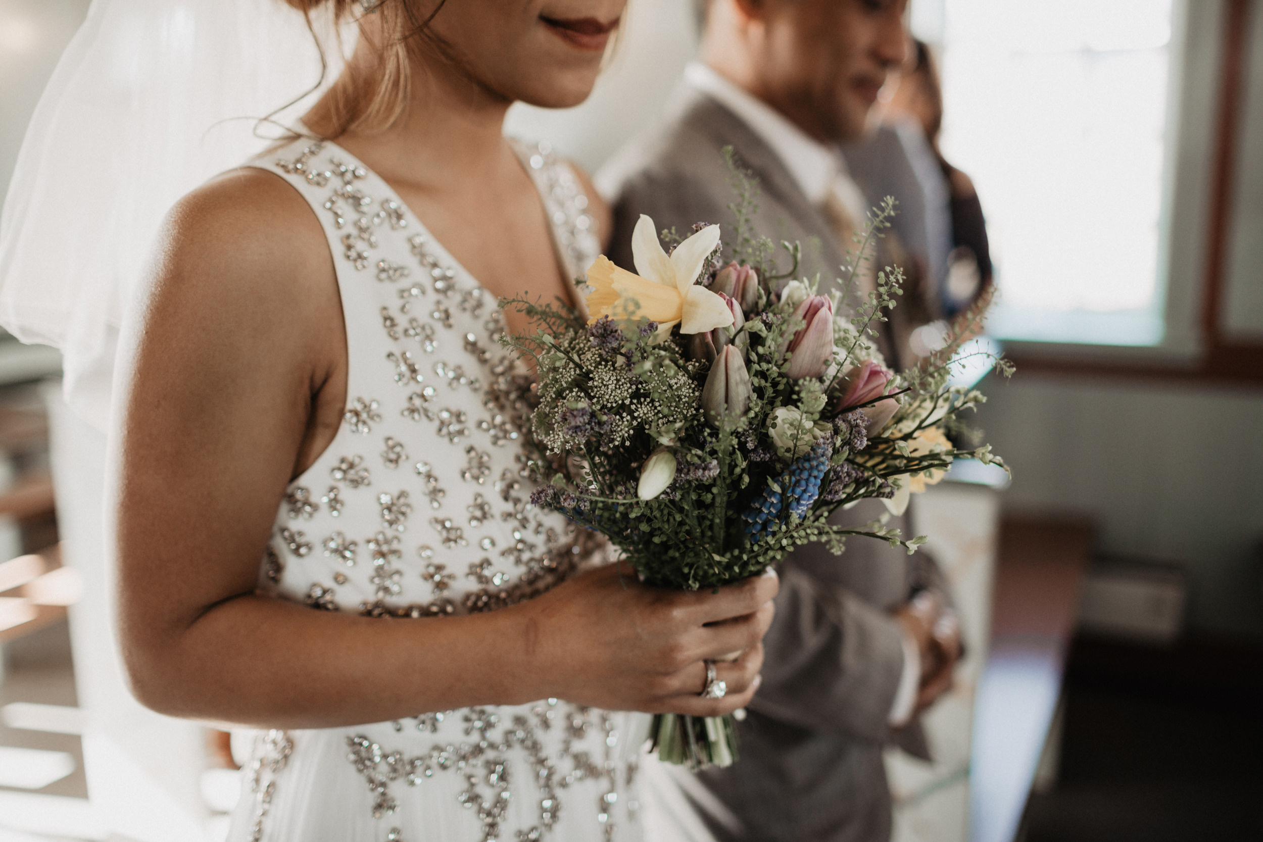 Wedding in Budir black church in Iceland. Iceland elopement photographer & videographer