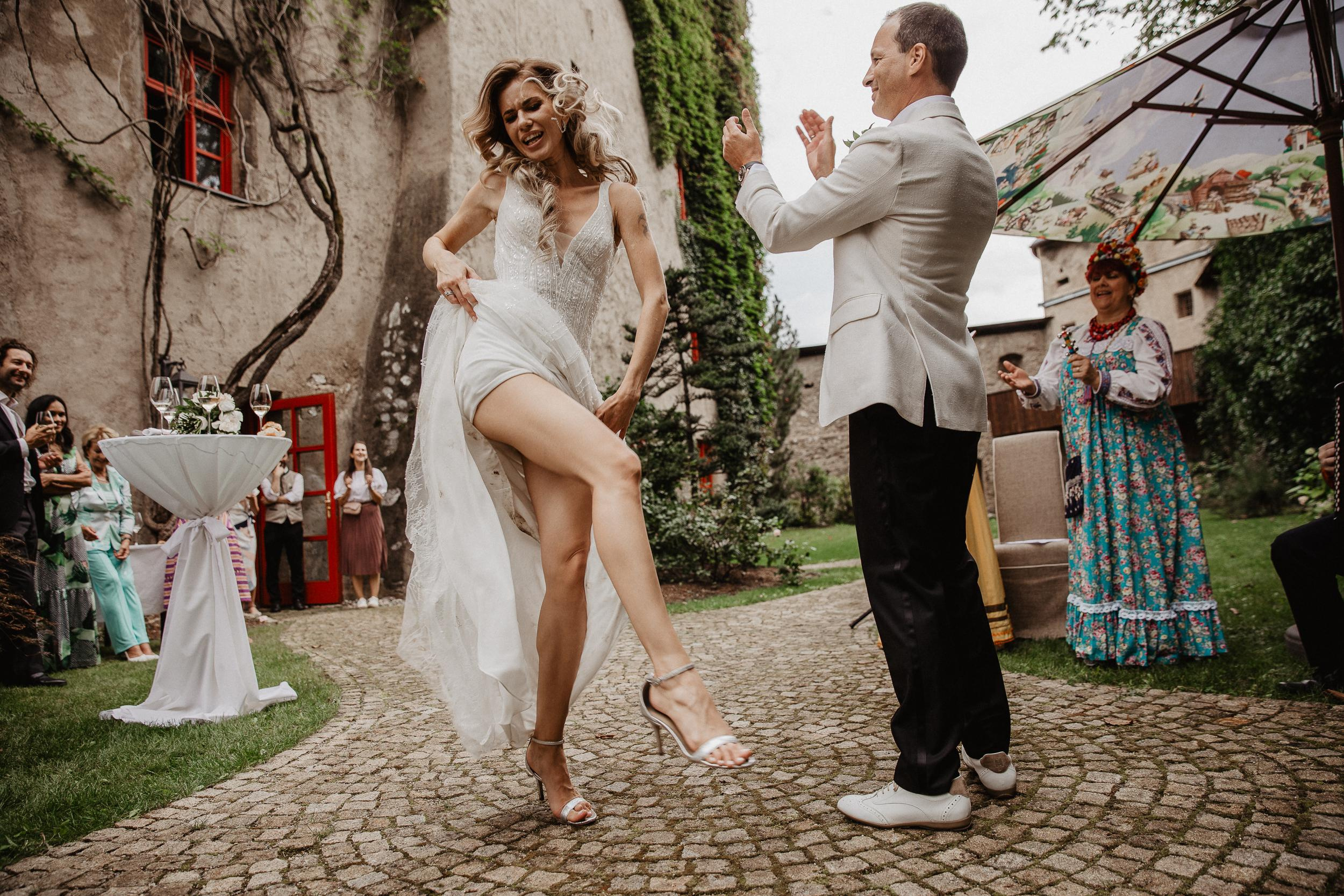 Intimate Wedding in castle Austria. Iceland elopement photographer & videographer