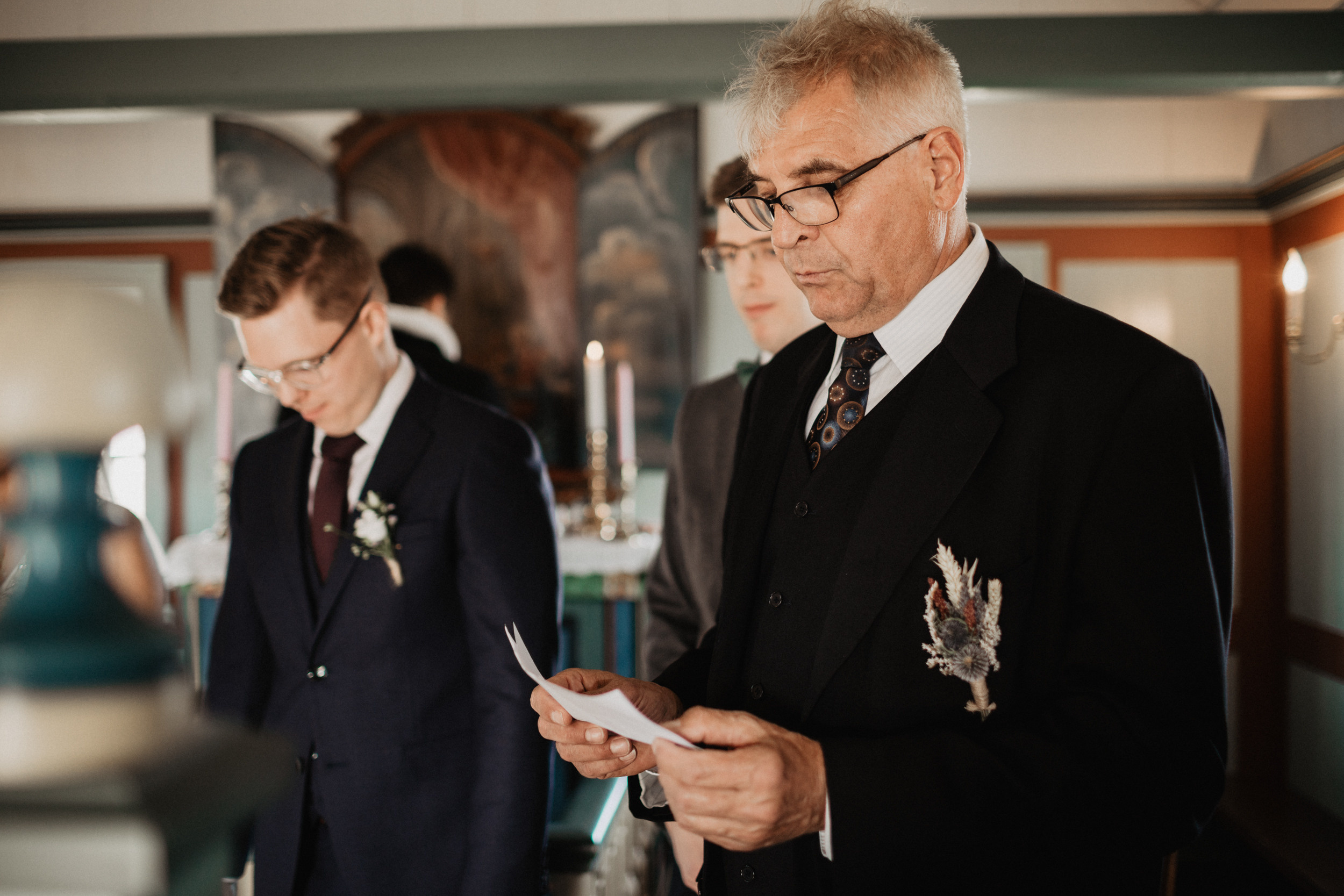 Wedding in Budir black church in Iceland. Iceland elopement photographer & videographer