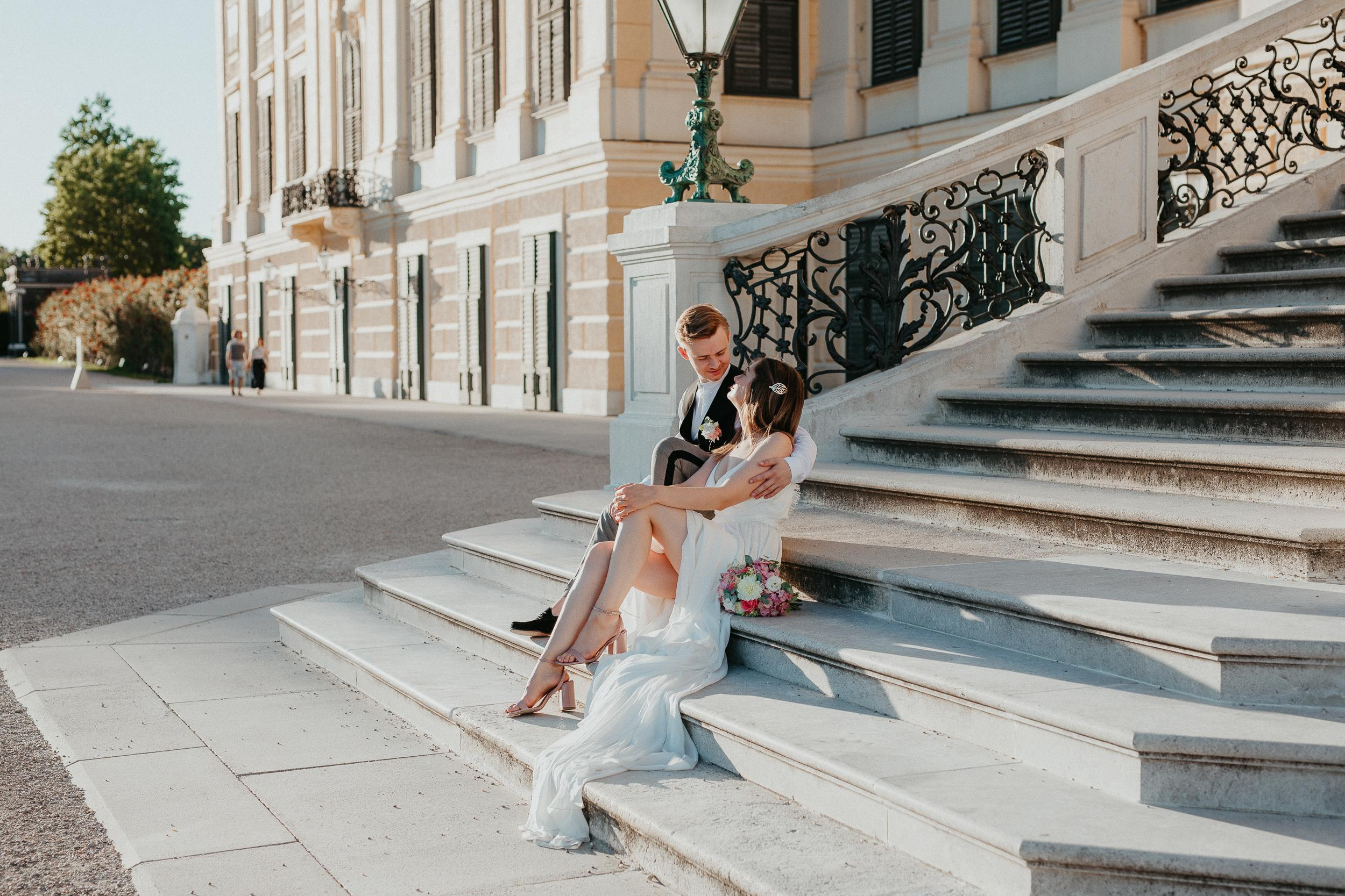 wedding Schönbrunn palace