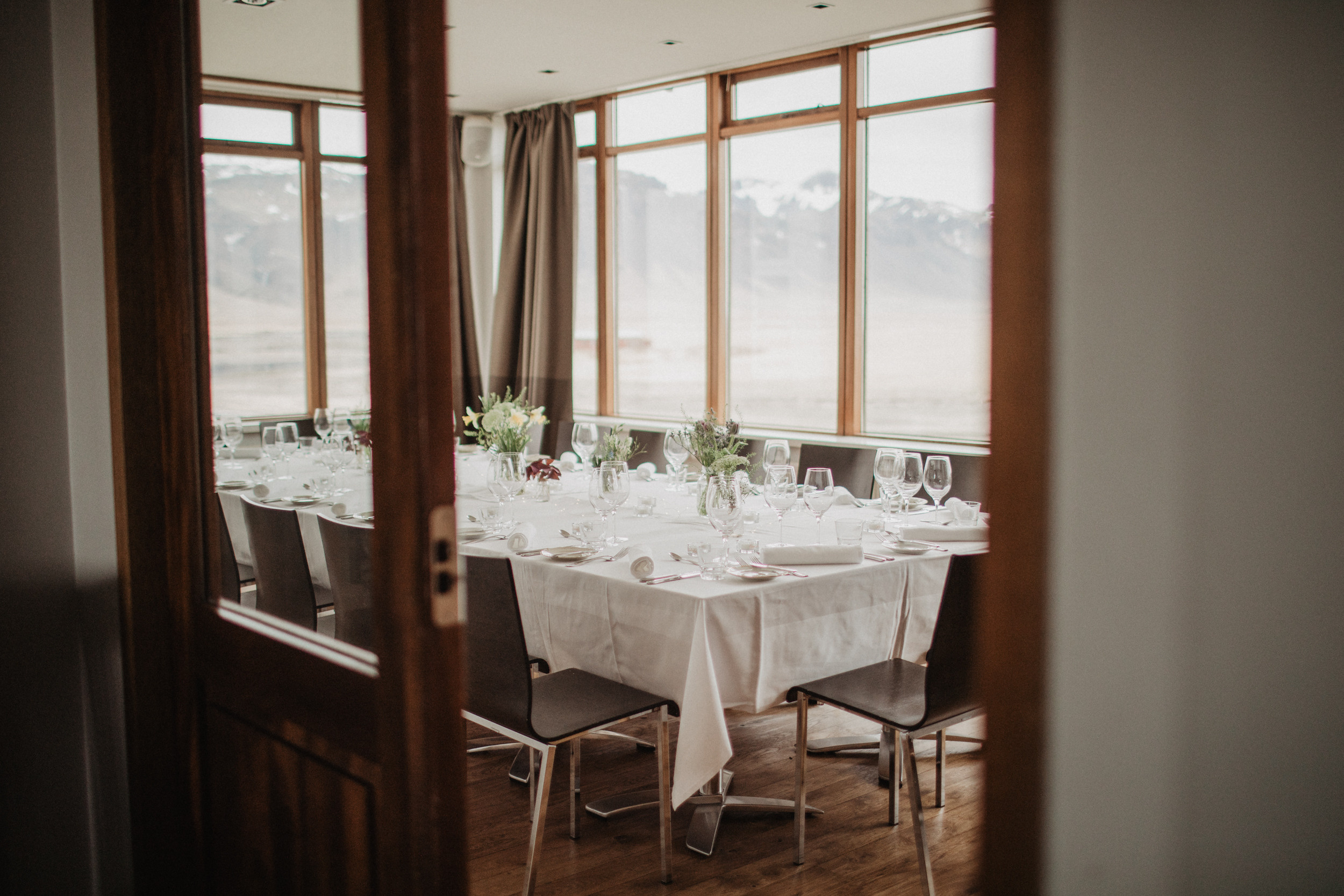 Wedding in Budir black church in Iceland. Iceland elopement photographer & videographer