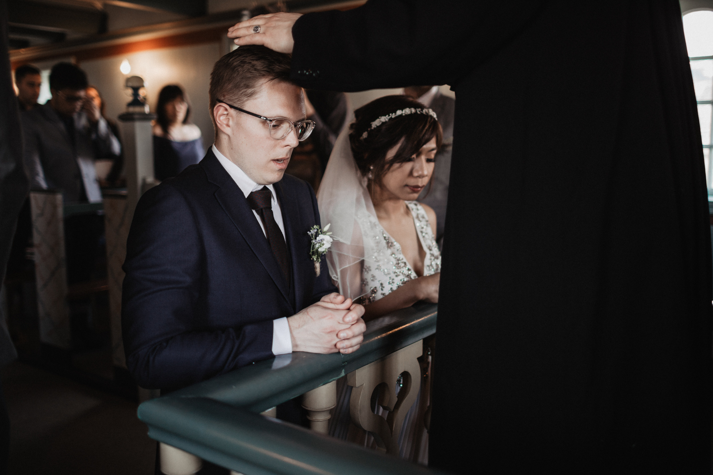 Wedding in Budir black church in Iceland. Iceland elopement photographer & videographer