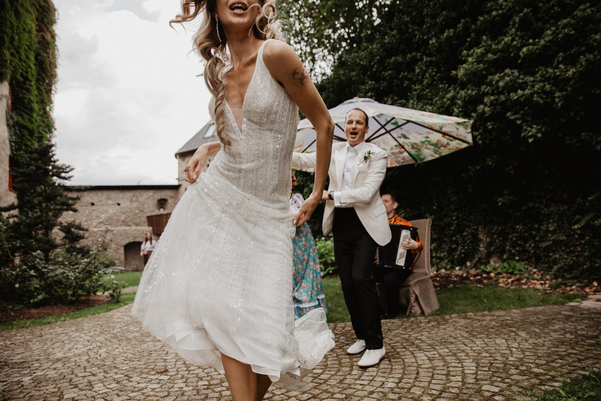 Intimate Wedding in castle Austria. Iceland elopement photographer & videographer