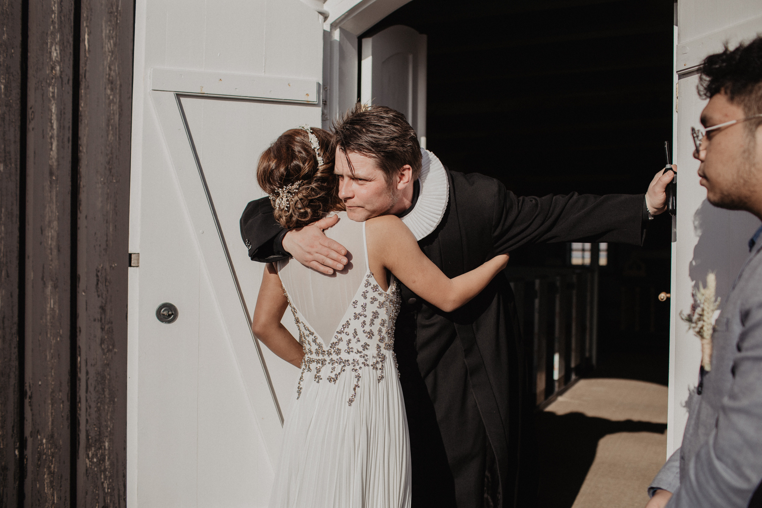 Wedding in Budir black church in Iceland. Iceland elopement photographer & videographer