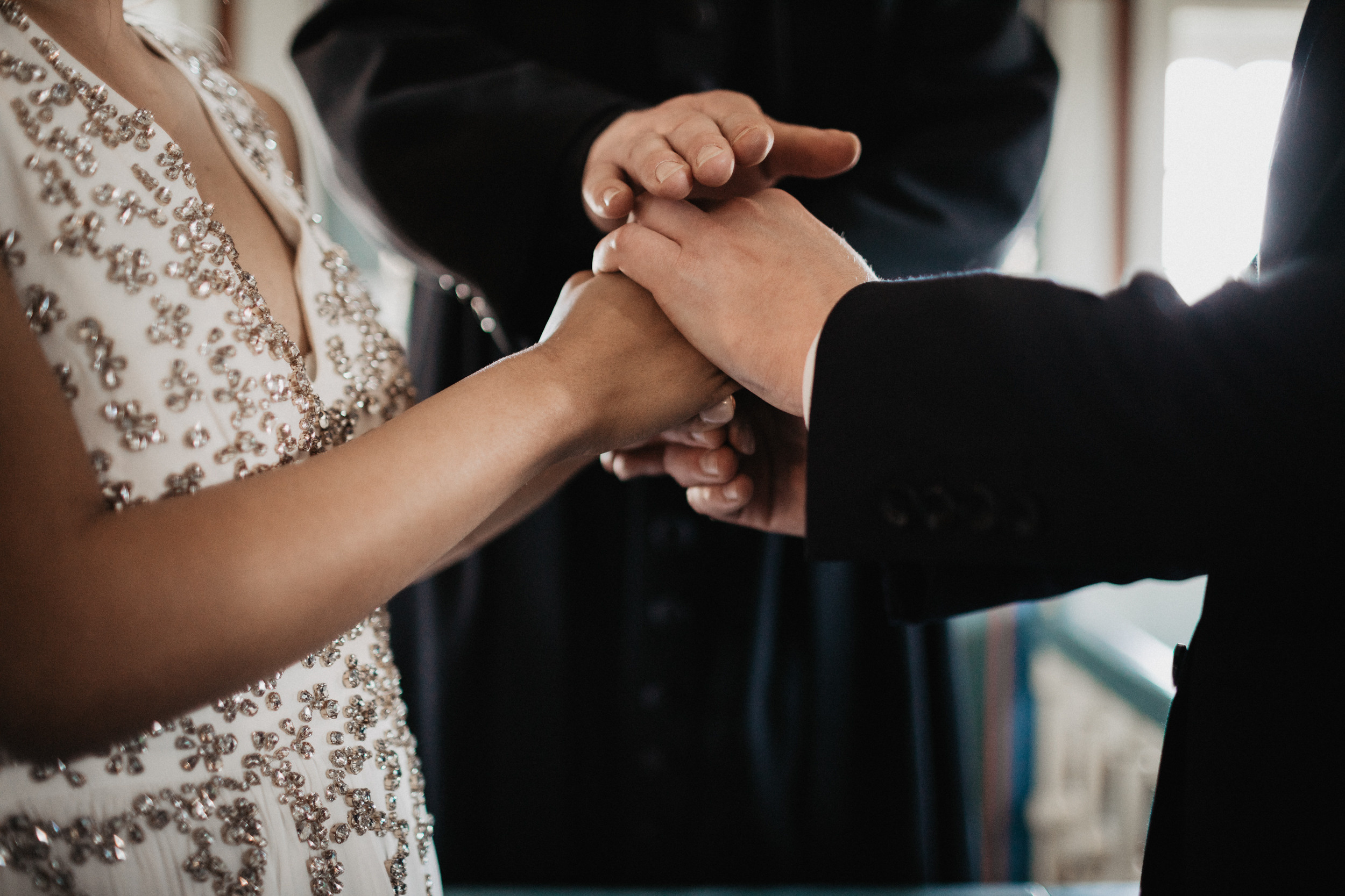 Wedding in Budir black church in Iceland. Iceland elopement photographer & videographer