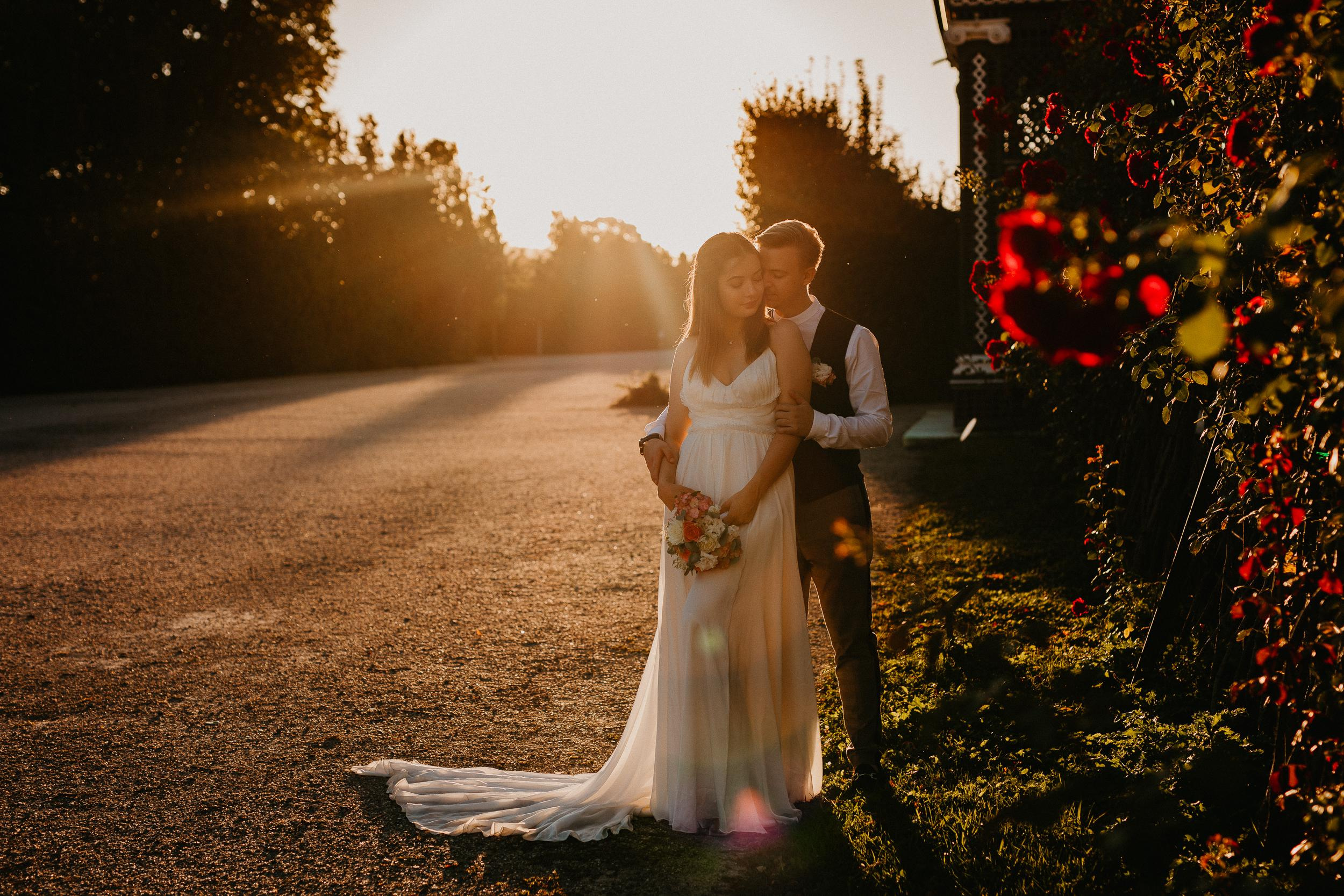 Elopement in Vienna Austria Schönbrunn palace. Iceland elopement photographer & videographer
