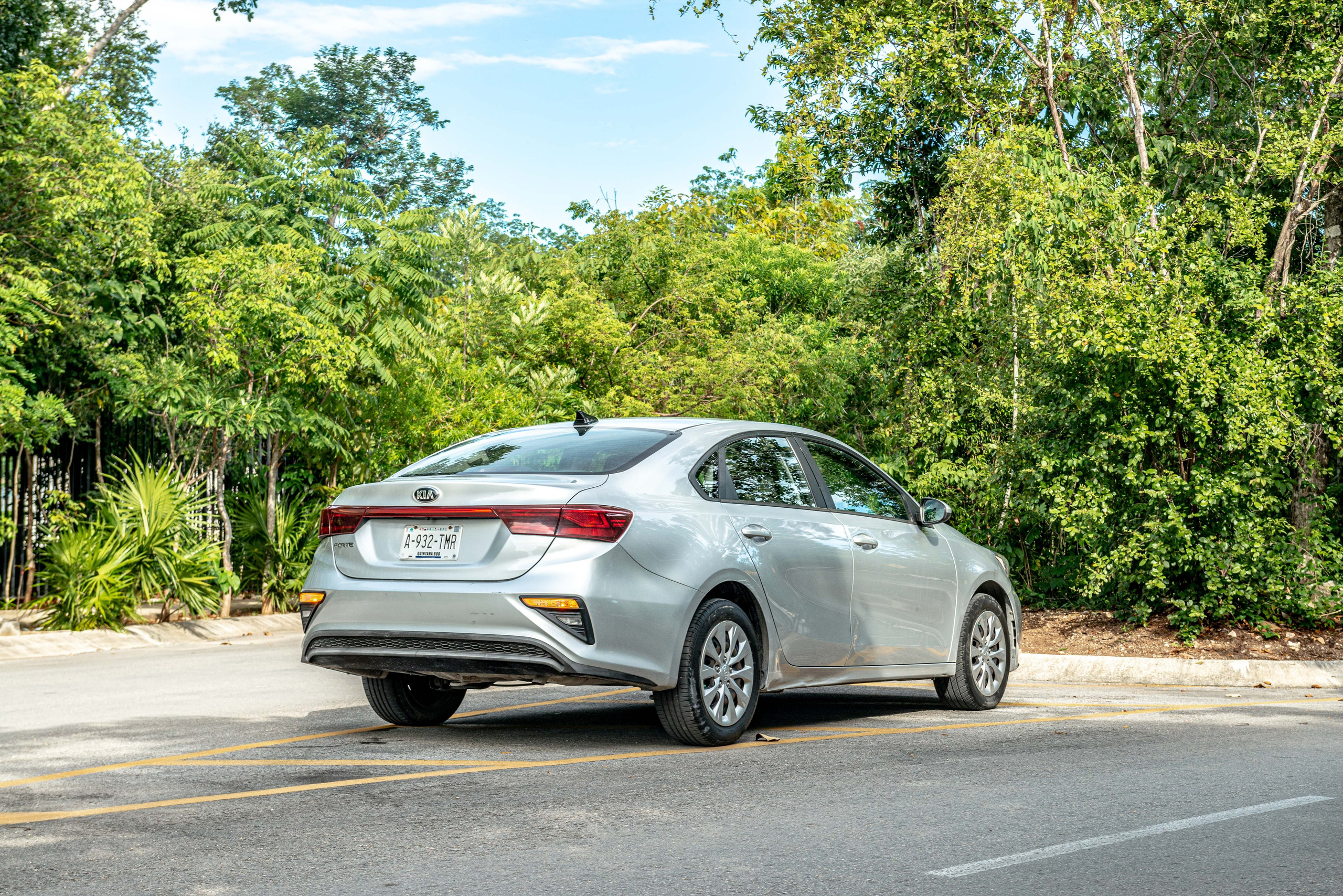 Съемка автомобиля Kia Forte 2019. FOTÓGRAFO MÉXICO QUINTANA ROO