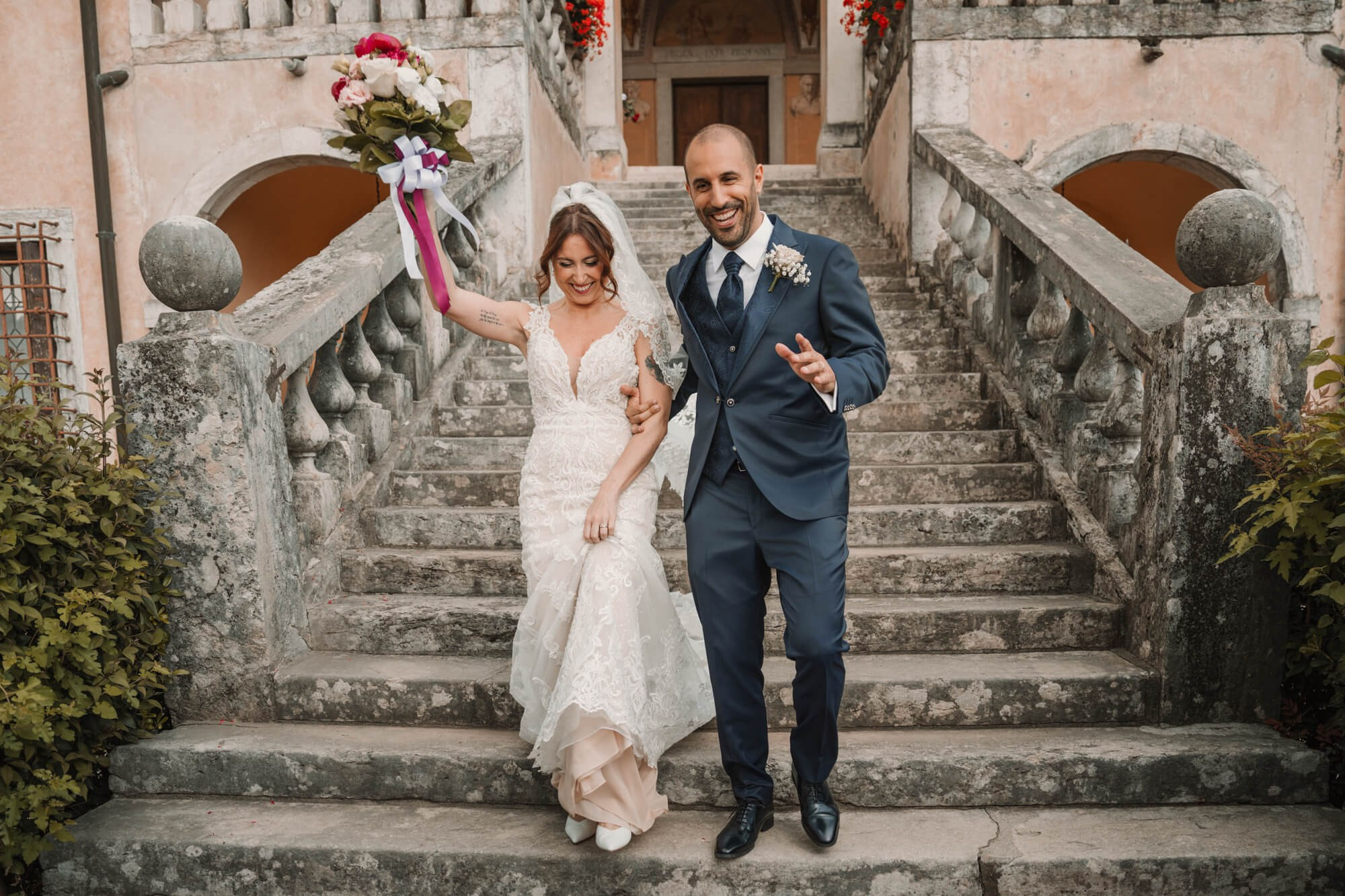 Boda en Villa Godi Malinverni, Vicenza | El Velo Blanco. El Velo Blanco I Fotógrafos de Bodas