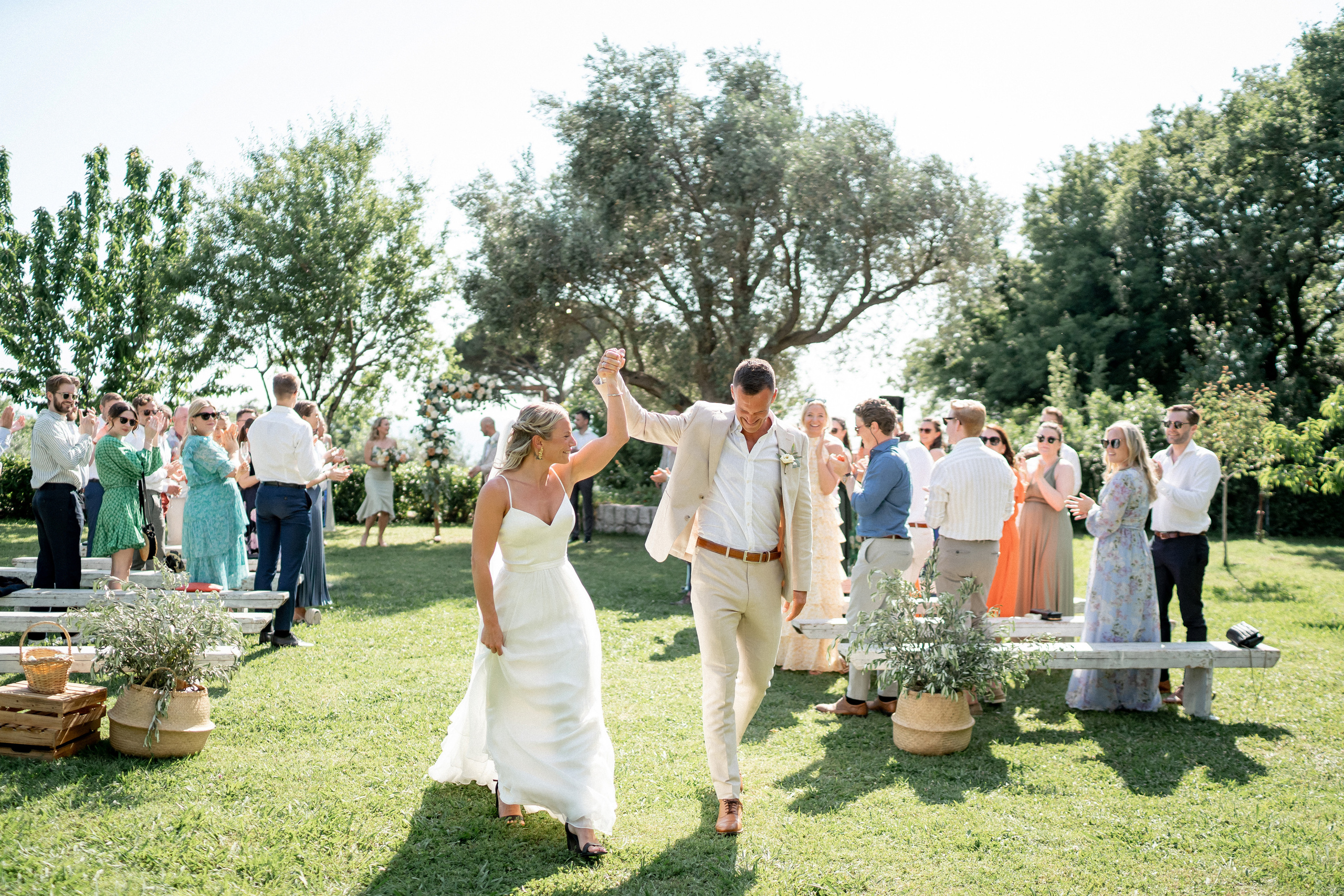 Romantische Hochzeit an der Adriaküste: Martin und Evas unvergessliche