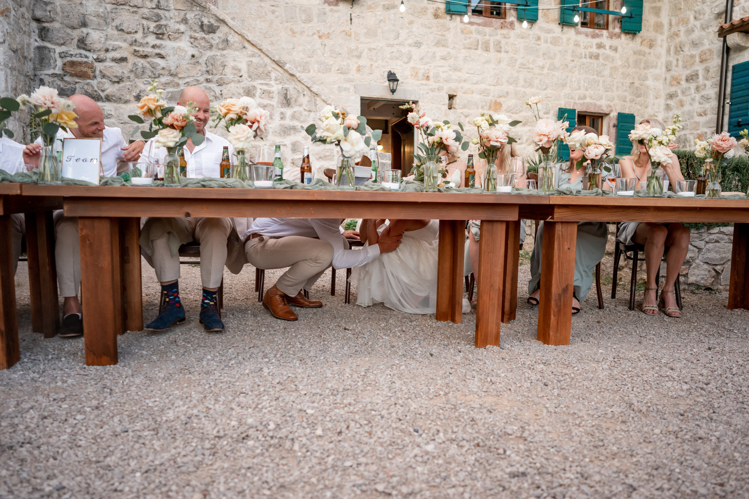 Romantische Hochzeit an der Adriaküste: Martin und Evas unvergessliche