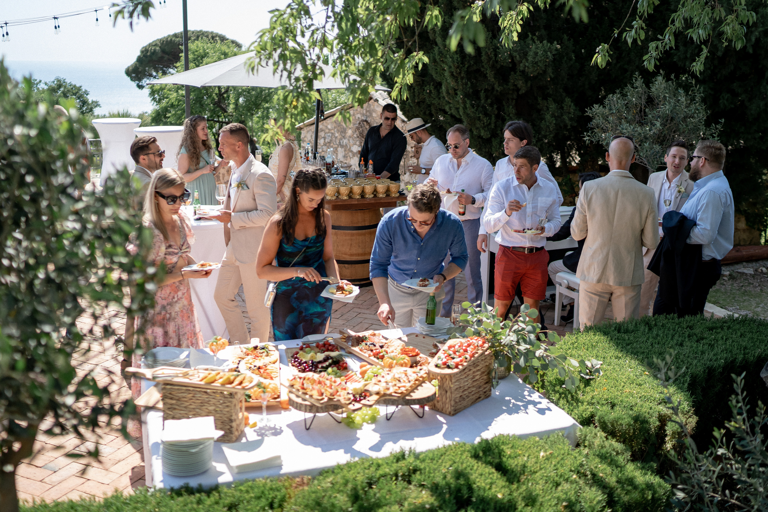 Romantische Hochzeit an der Adriaküste: Martin und Evas unvergessliche