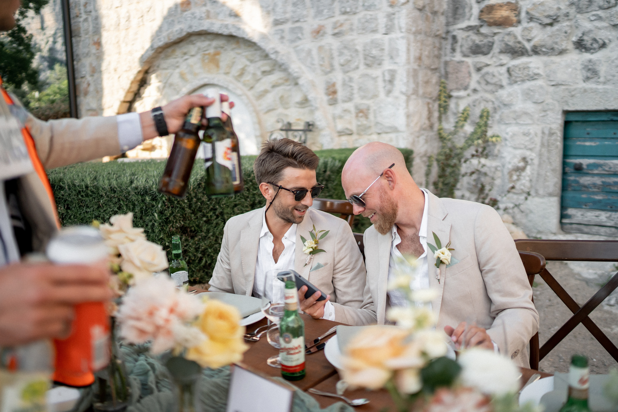 Romantische Hochzeit an der Adriaküste: Martin und Evas unvergessliche