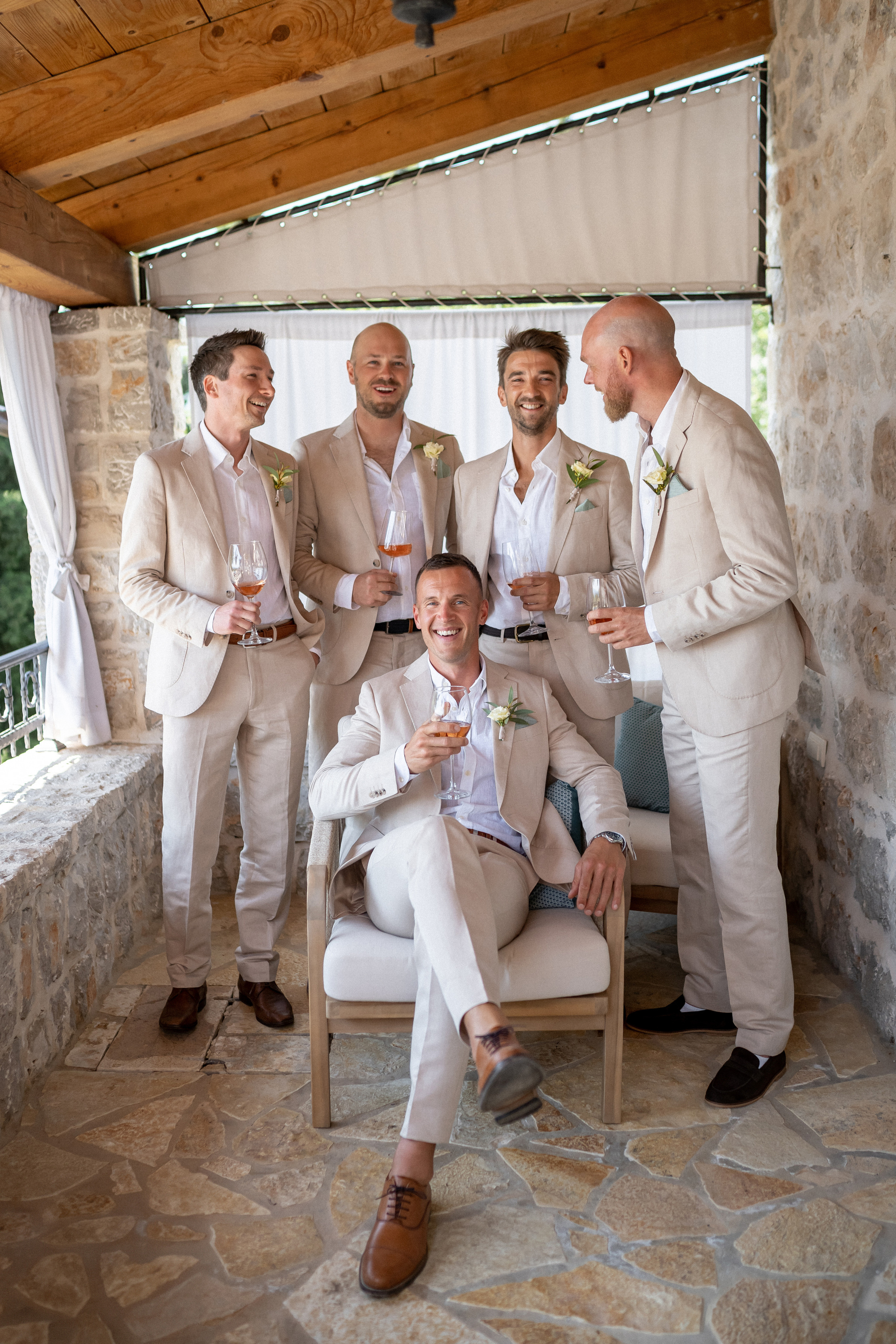 Romantische Hochzeit an der Adriaküste: Martin und Evas unvergessliche