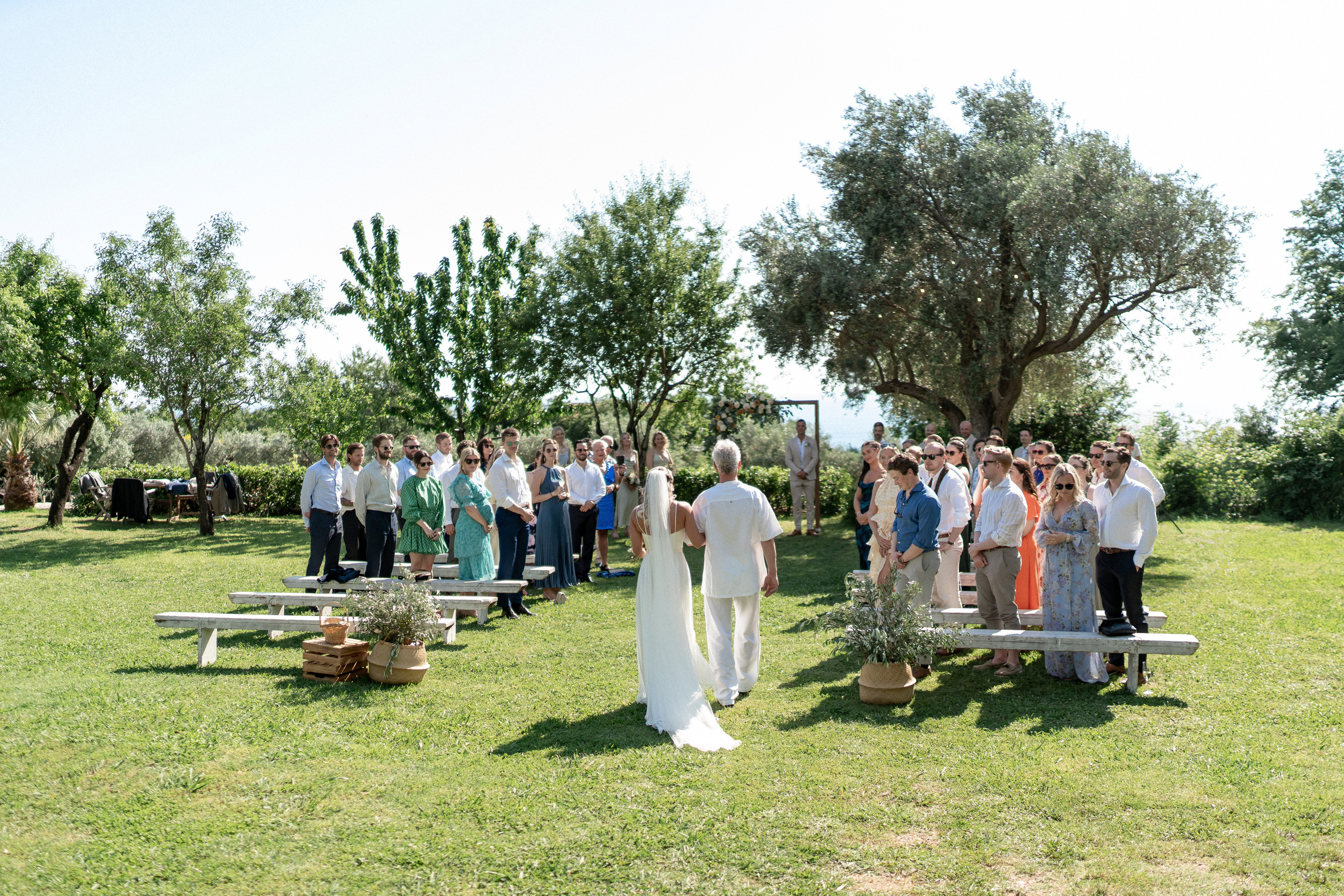 Romantische Hochzeit an der Adriaküste: Martin und Evas unvergessliche
